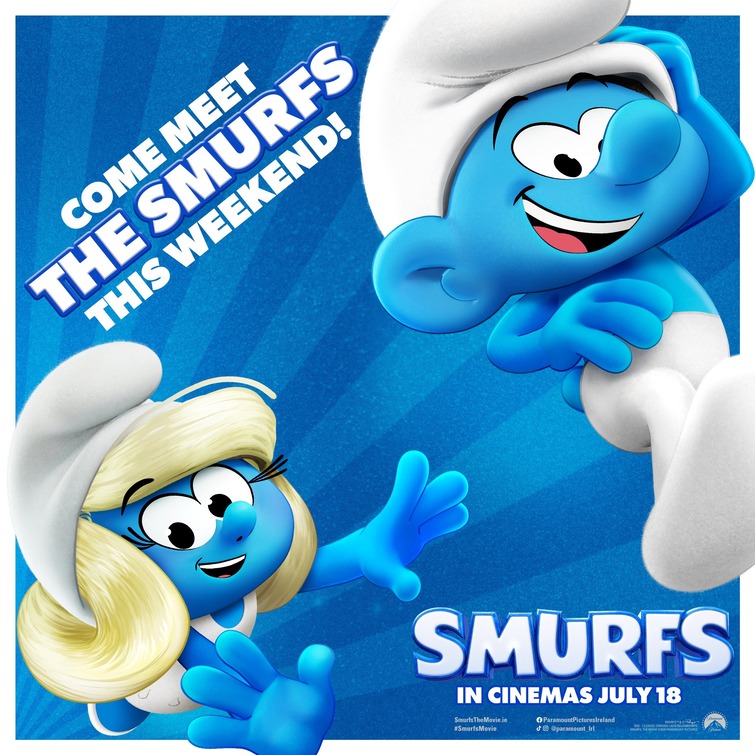 Smurfs Movie Poster