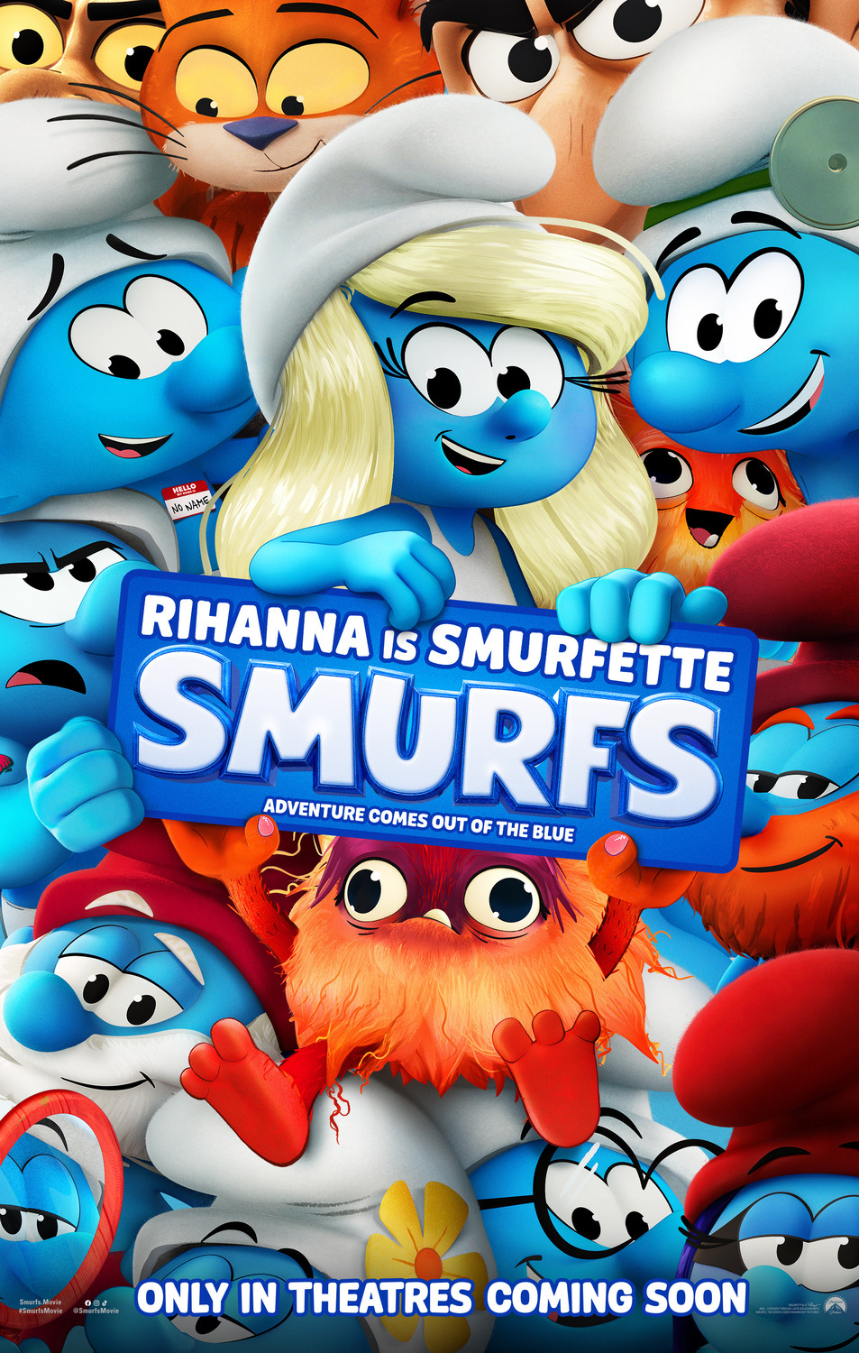 Extra Large Movie Poster Image for Smurfs (#3 of 34)