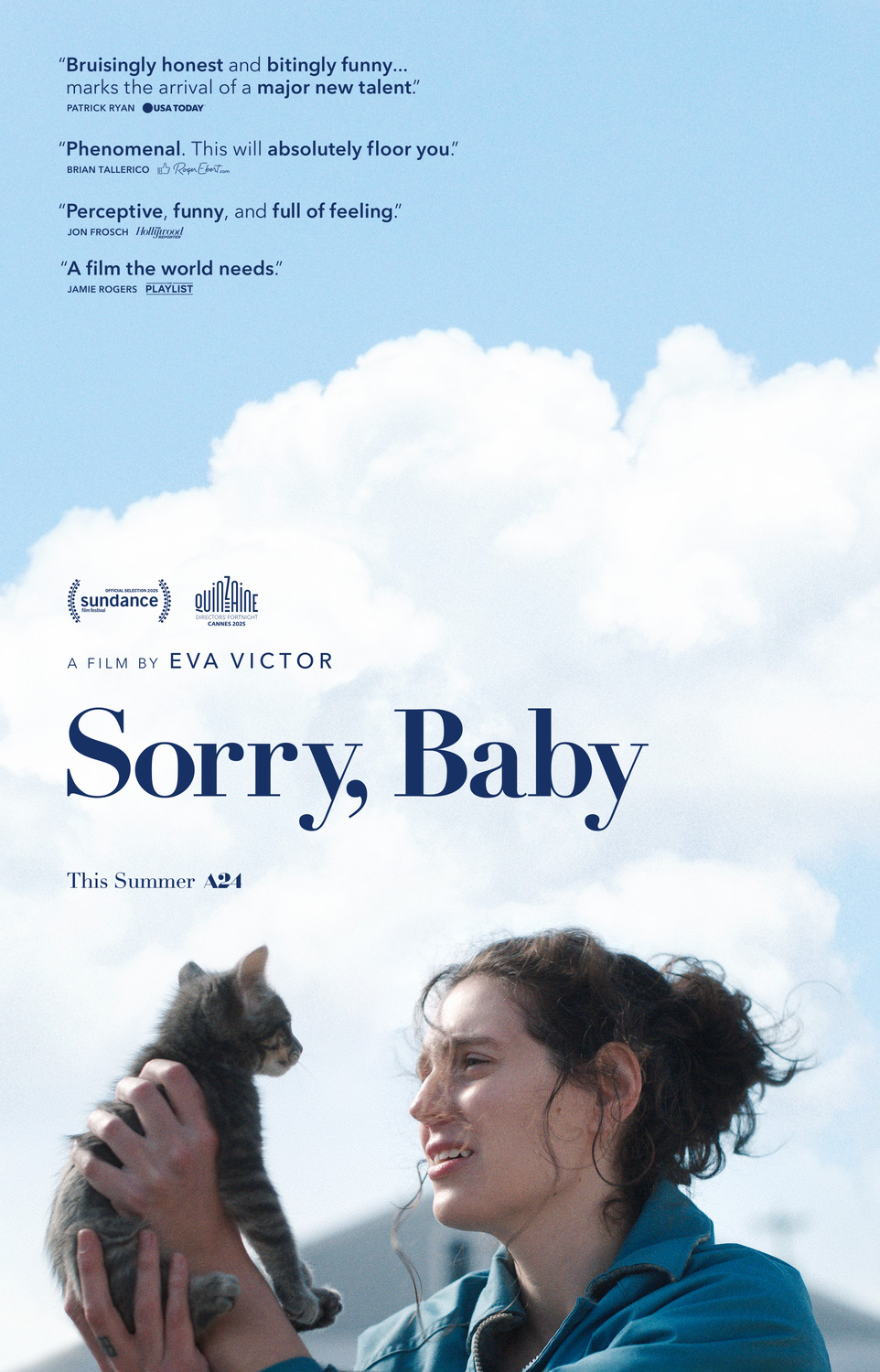 Extra Large Movie Poster Image for Sorry, Baby 
