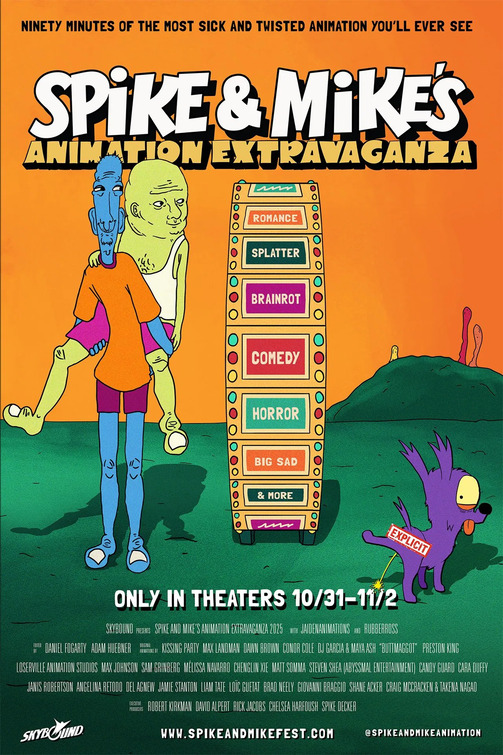 Spike and Mike's Animation Extravaganza 2025 Movie Poster
