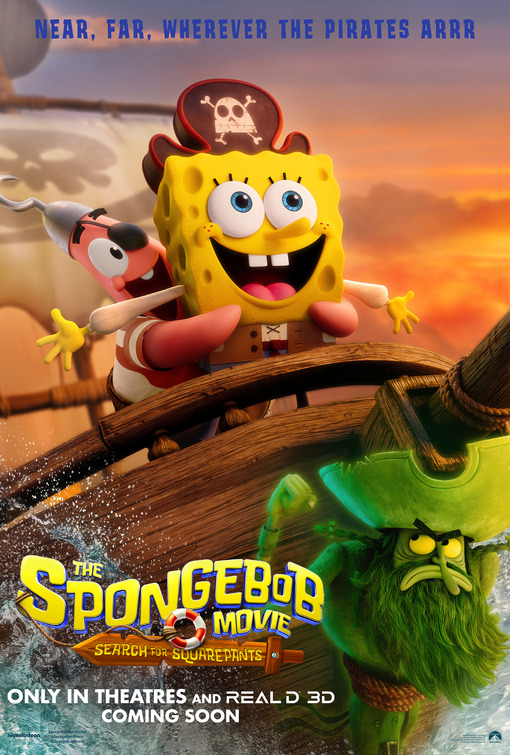 The SpongeBob Movie: Search for SquarePants Movie Poster