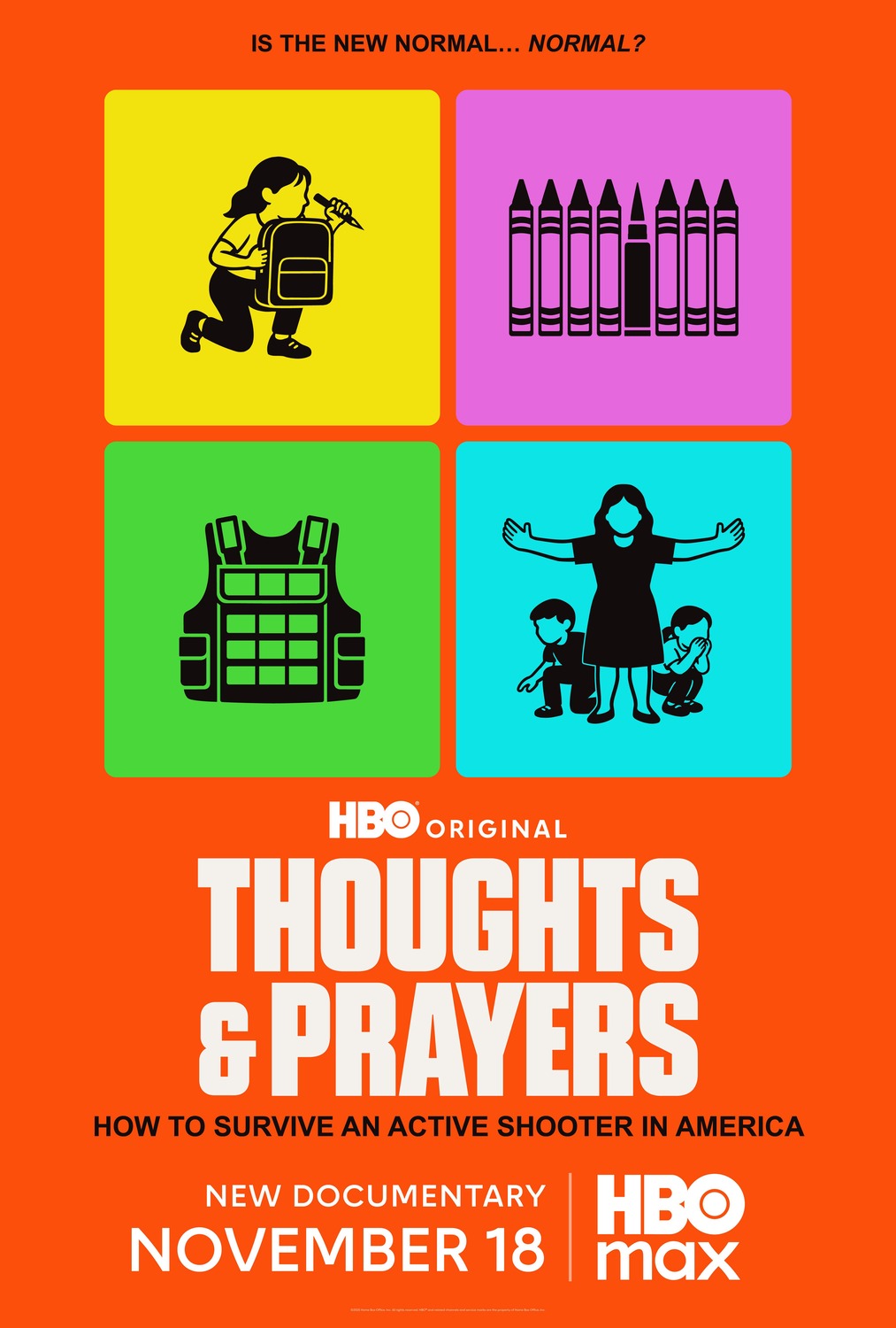 Extra Large Movie Poster Image for Thoughts & Prayers 