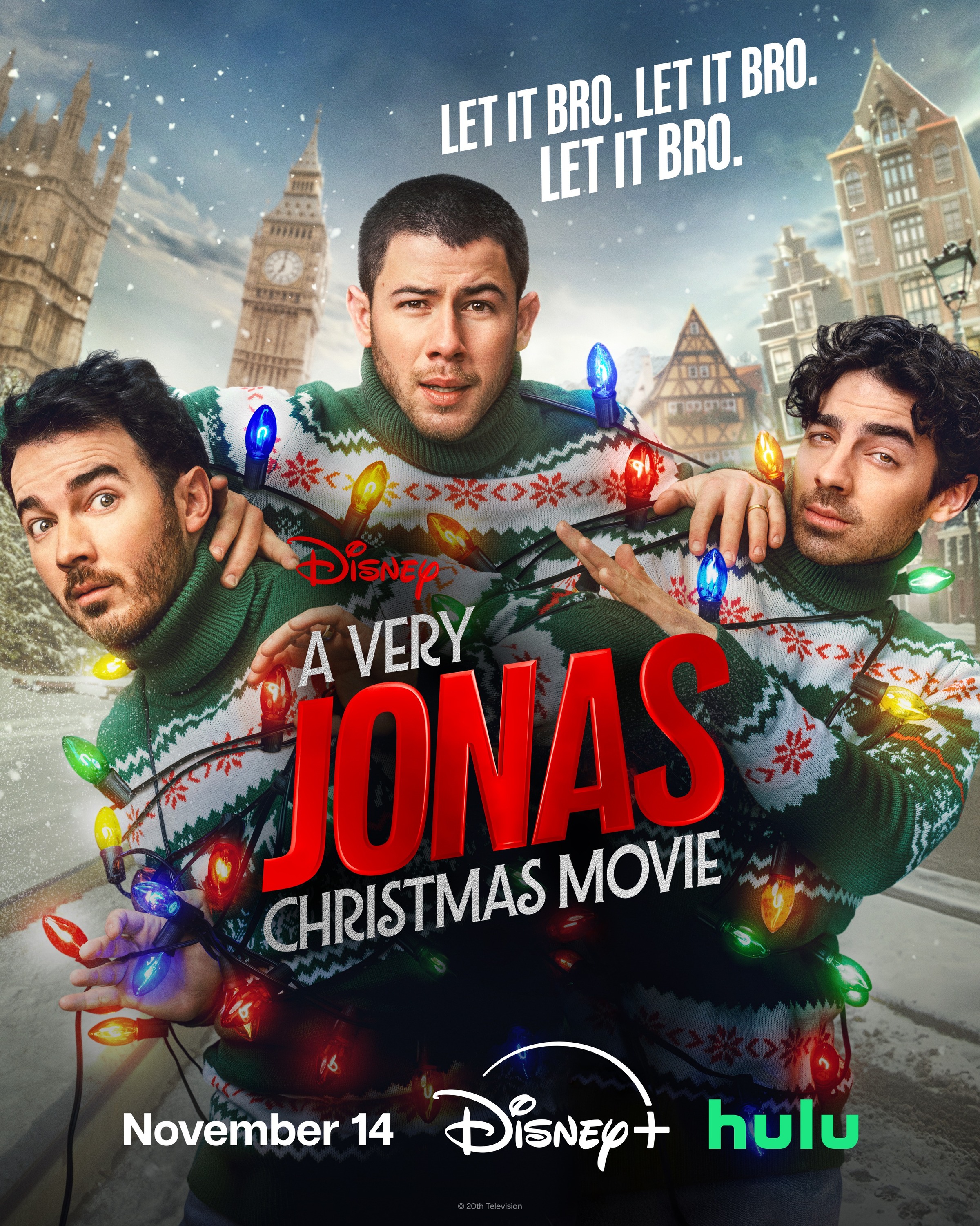 Mega Sized Movie Poster Image for A Very Jonas Christmas Movie (#2 of 3)