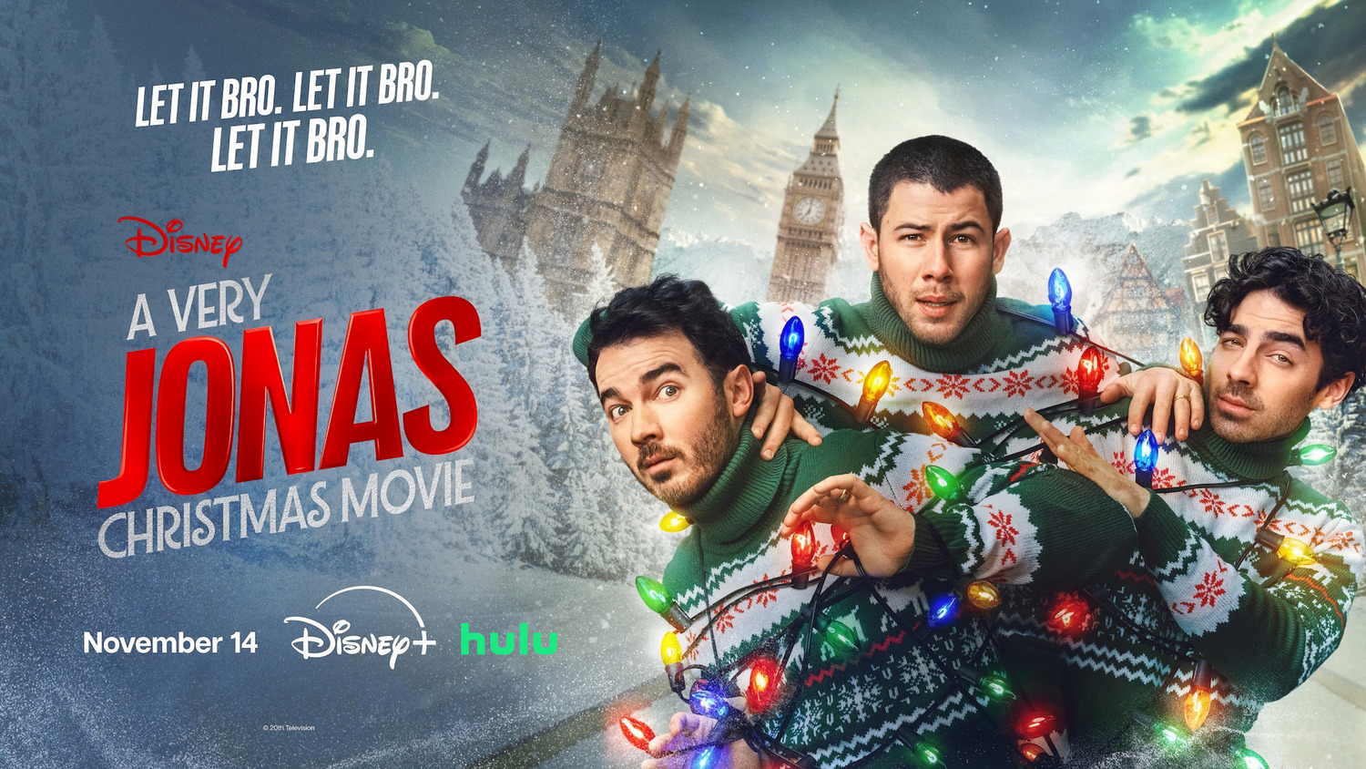 Extra Large Movie Poster Image for A Very Jonas Christmas Movie (#3 of 3)