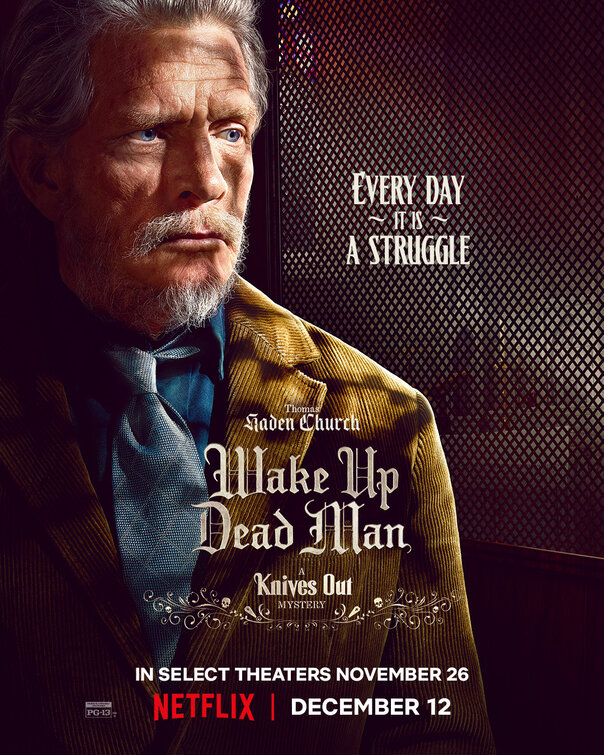 Wake Up Dead Man: A Knives Out Mystery Movie Poster