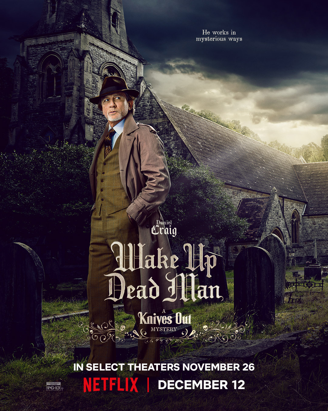 Extra Large Movie Poster Image for Wake Up Dead Man: A Knives Out Mystery (#2 of 12)