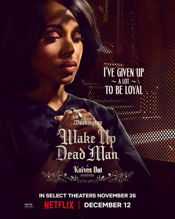 Wake Up Dead Man: A Knives Out Mystery Movie Poster