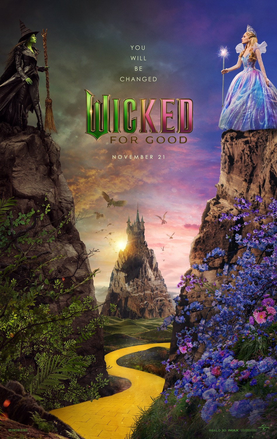 Extra Large Movie Poster Image for Wicked: For Good (#1 of 10)