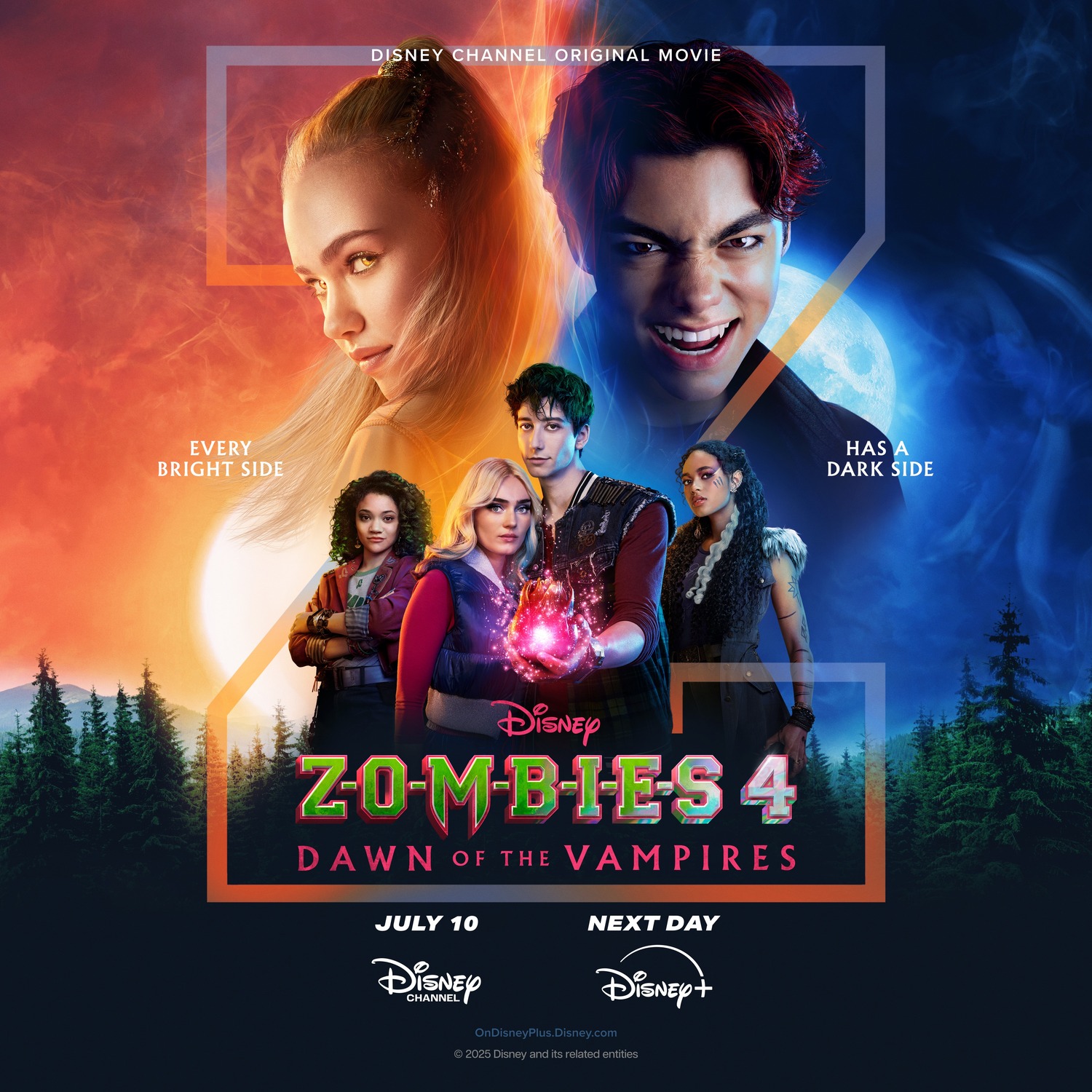 Extra Large Movie Poster Image for Zombies 4: Dawn of the Vampires (#5 of 5)
