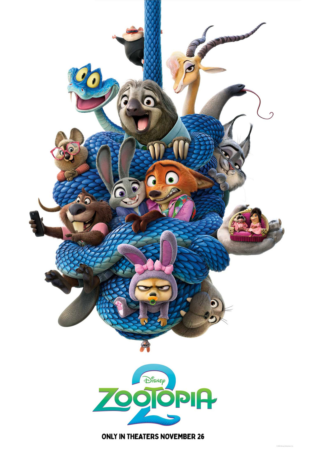 Extra Large Movie Poster Image for Zootopia 2 (#4 of 6)