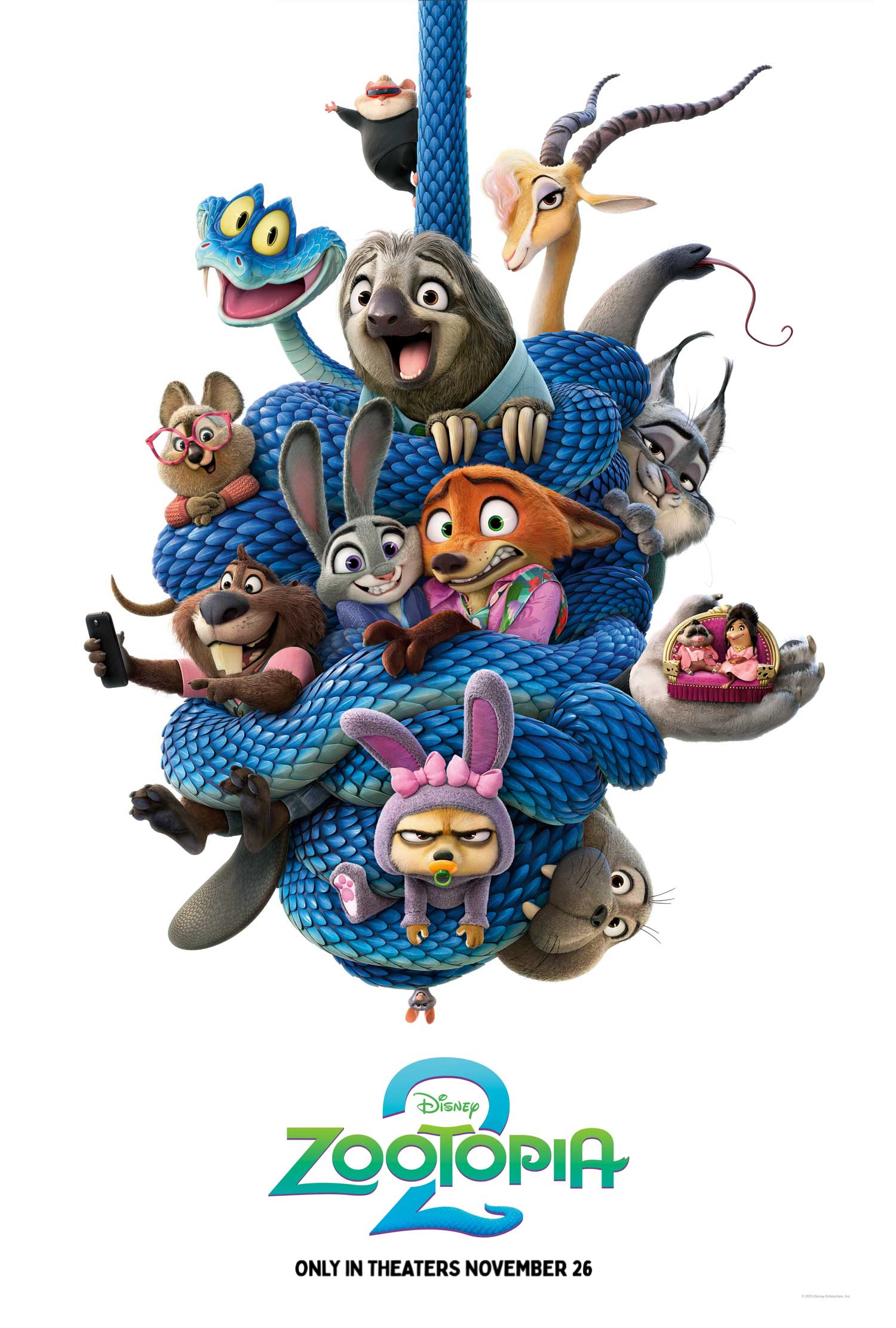 Mega Sized Movie Poster Image for Zootopia 2 (#4 of 6)