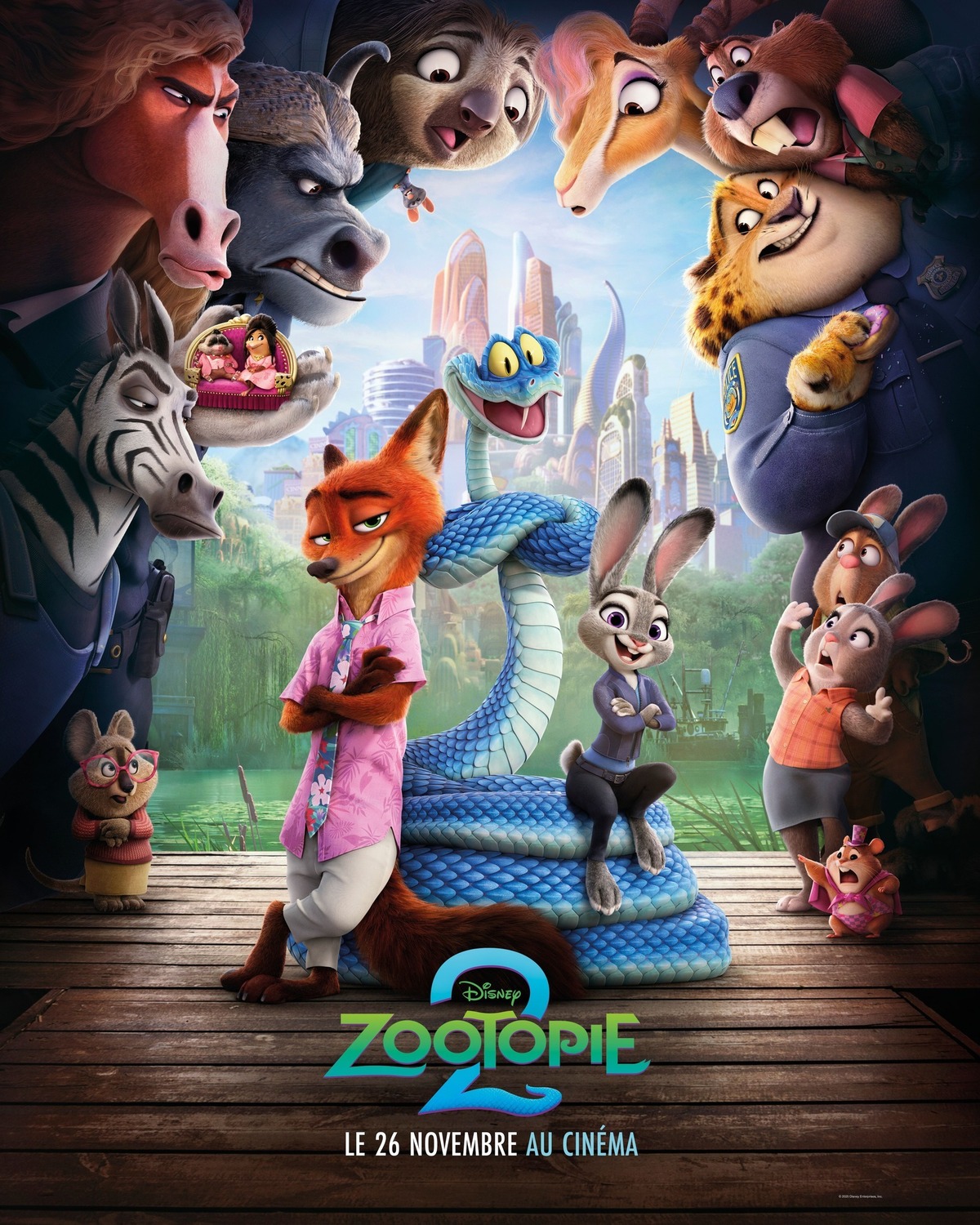 Extra Large Movie Poster Image for Zootopia 2 (#7 of 8)