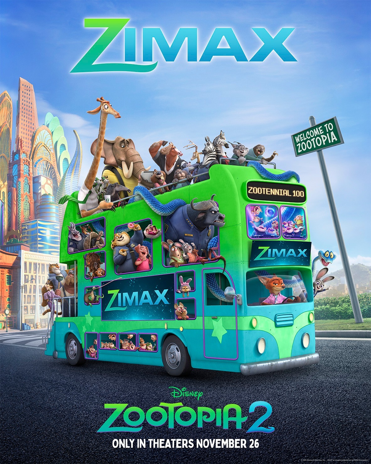Extra Large Movie Poster Image for Zootopia 2 (#9 of 27)