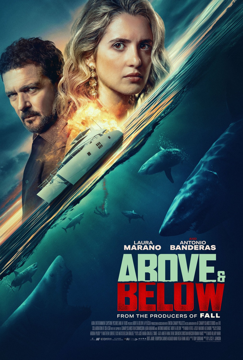 Extra Large Movie Poster Image for Above and Below (#2 of 2)