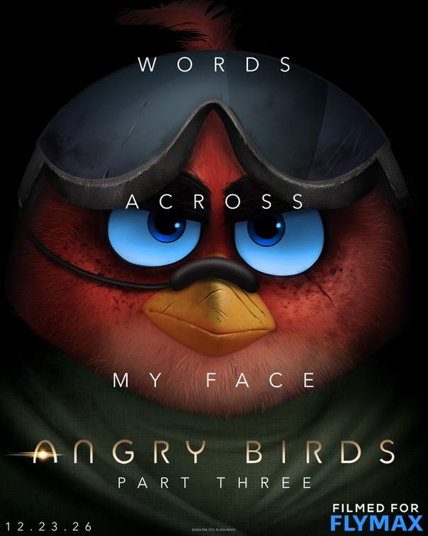The Angry Birds Movie 3 Movie Poster
