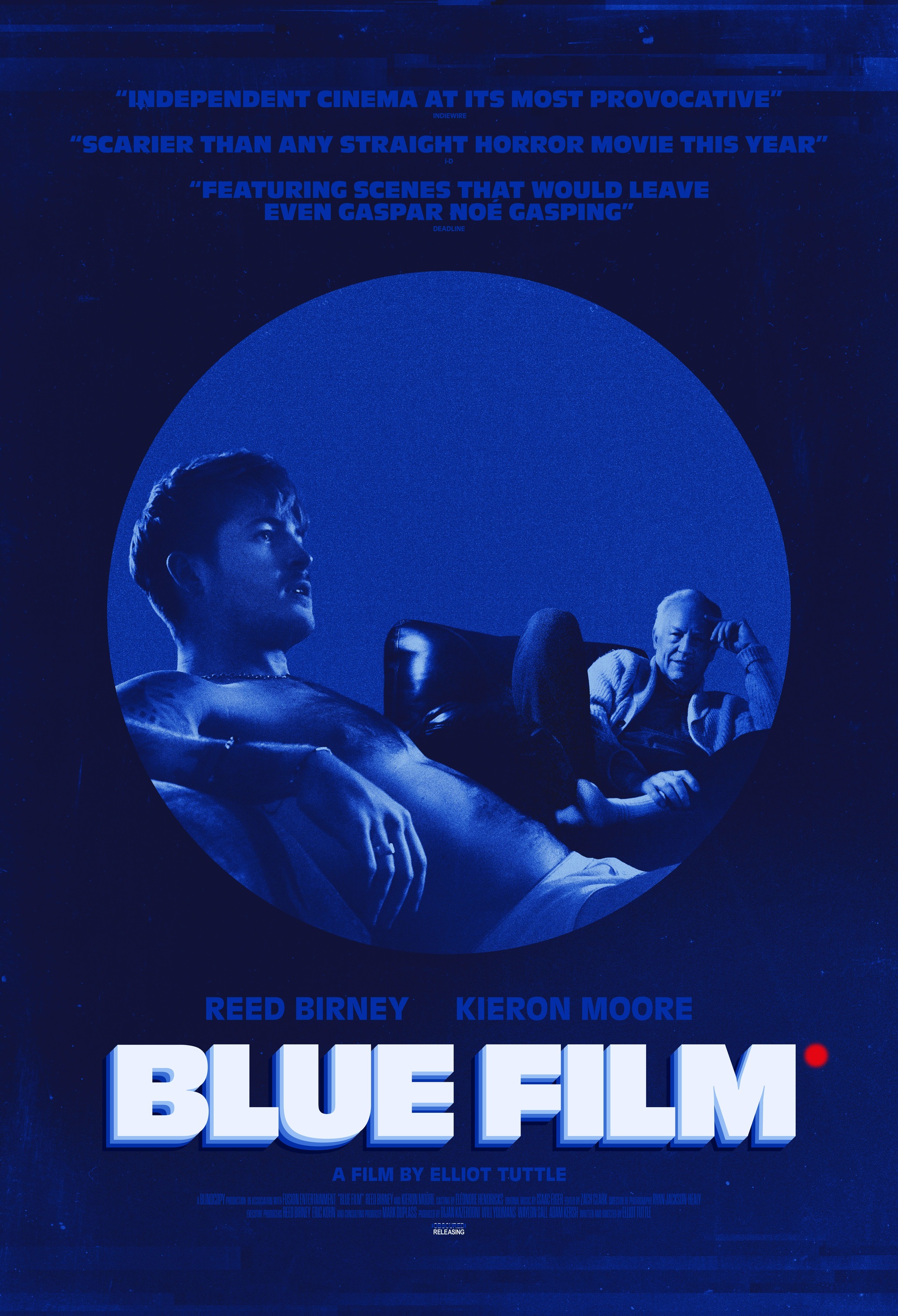 Mega Sized Movie Poster Image for Blue Film 