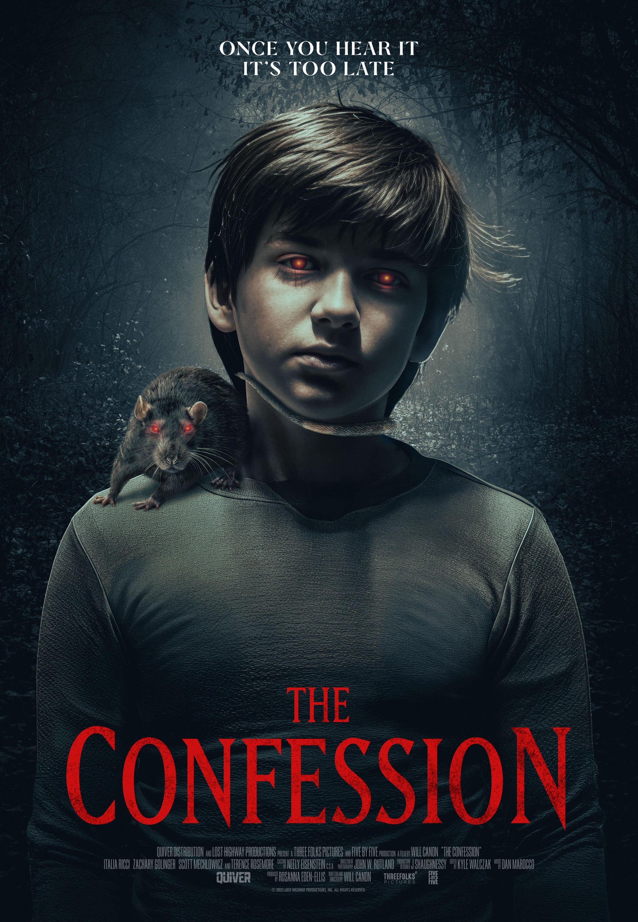 Mega Sized Movie Poster Image for The Confession 