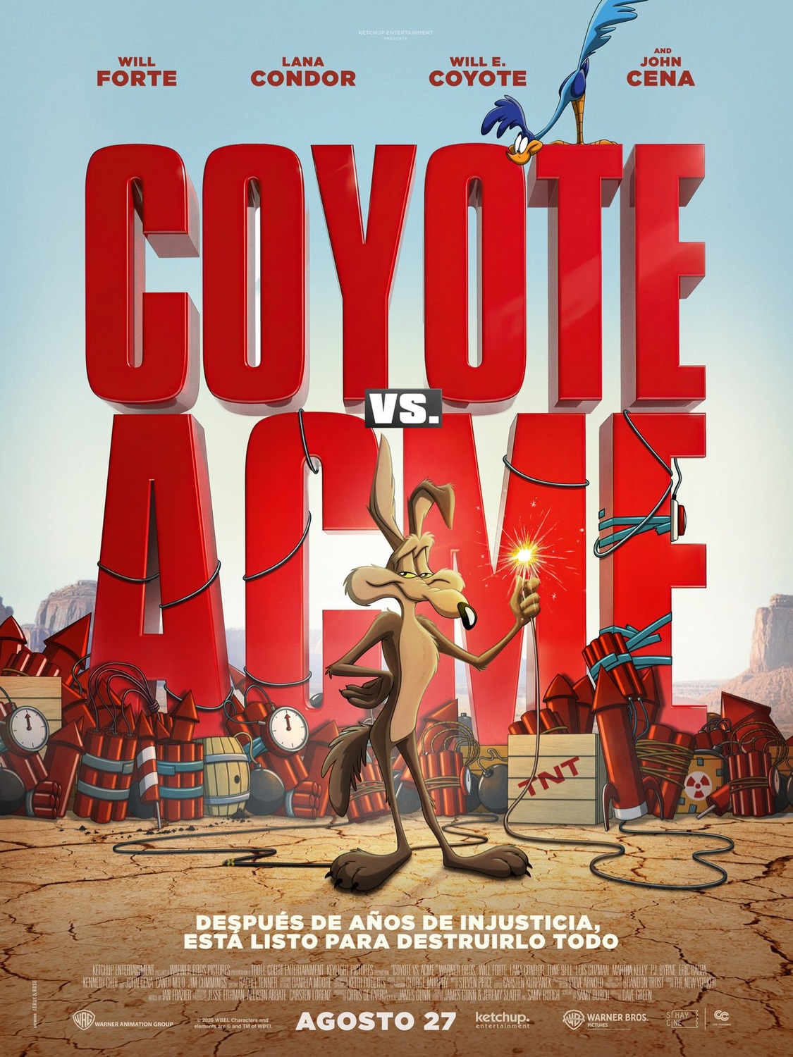 Extra Large Movie Poster Image for Coyote v. Acme (#3 of 8)