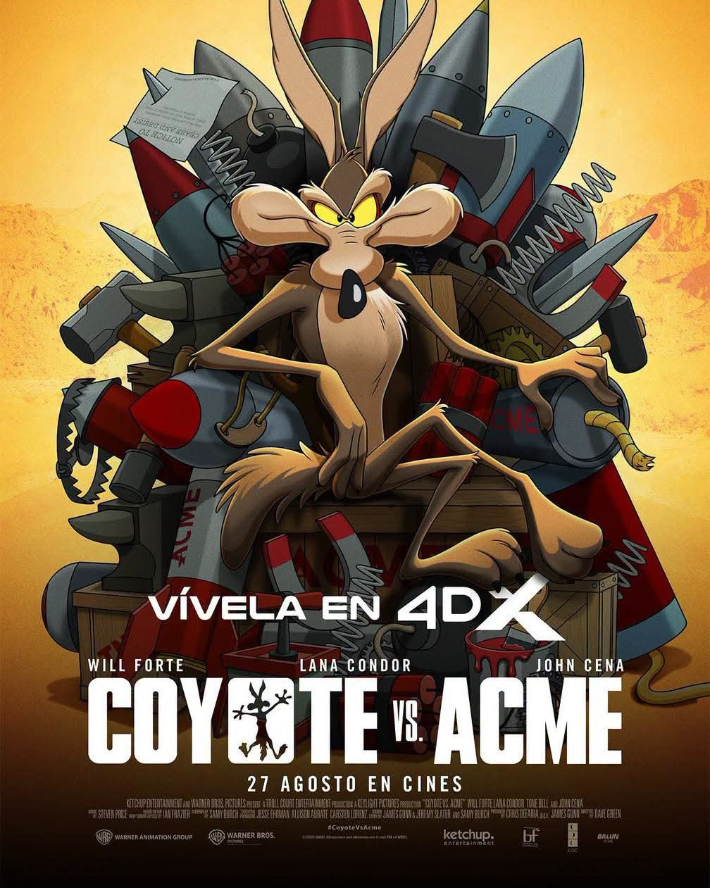 Extra Large Movie Poster Image for Coyote v. Acme (#5 of 8)