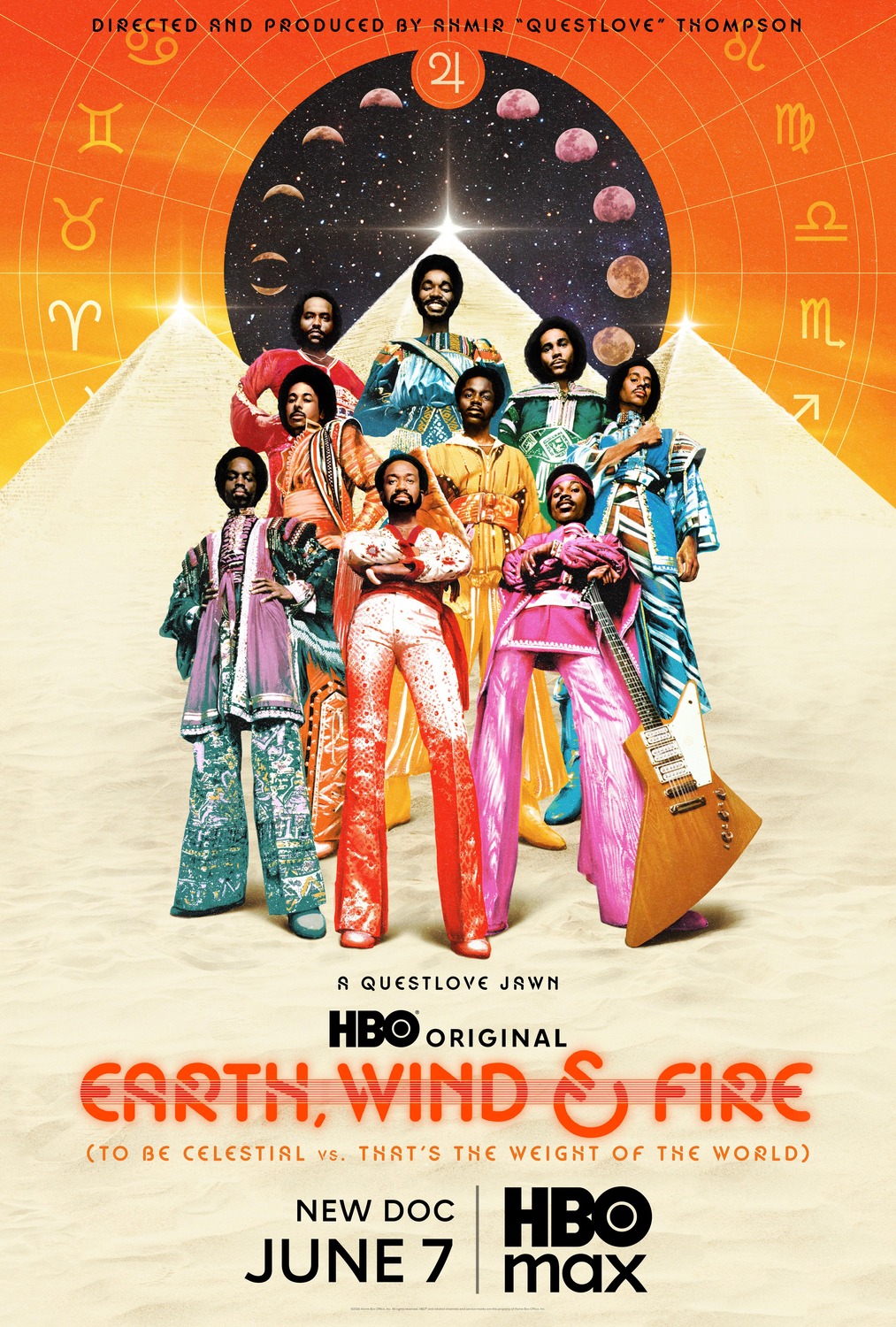 Extra Large Movie Poster Image for Earth, Wind & Fire (To Be Celestial vs. That's the Weight of the World) 