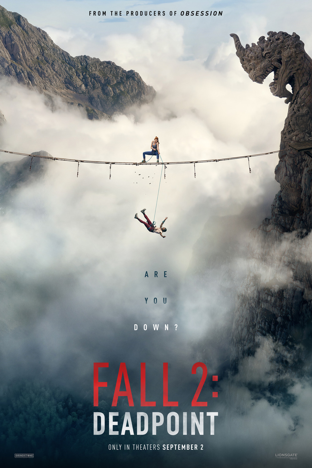 Extra Large Movie Poster Image for Fall 2: Deadpoint 