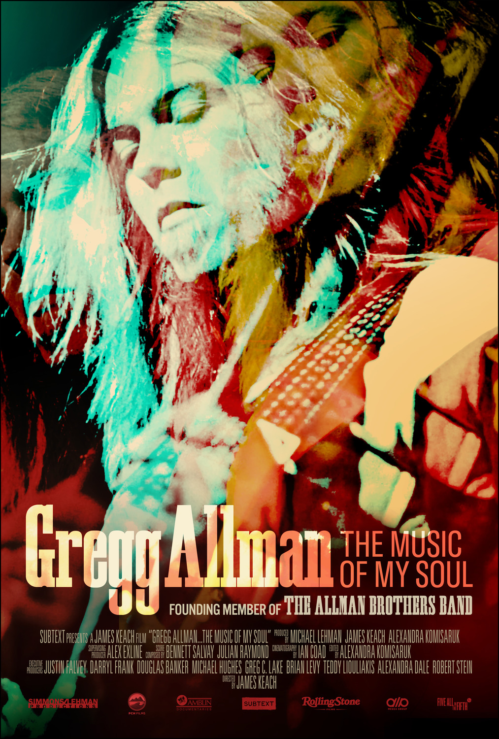 Extra Large Movie Poster Image for Gregg Allman: The Music of My Soul 