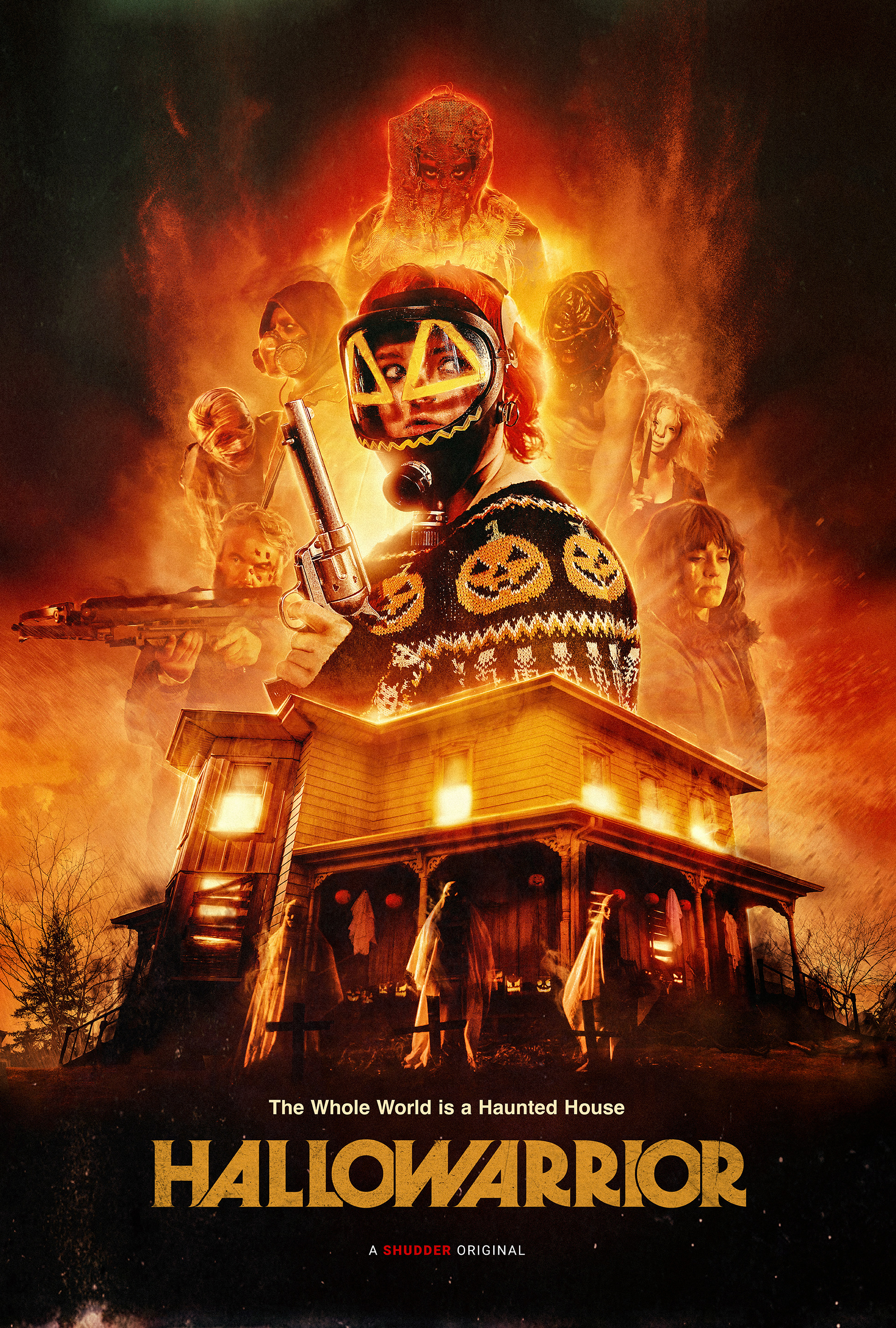 Mega Sized Movie Poster Image for Hallowarrior 