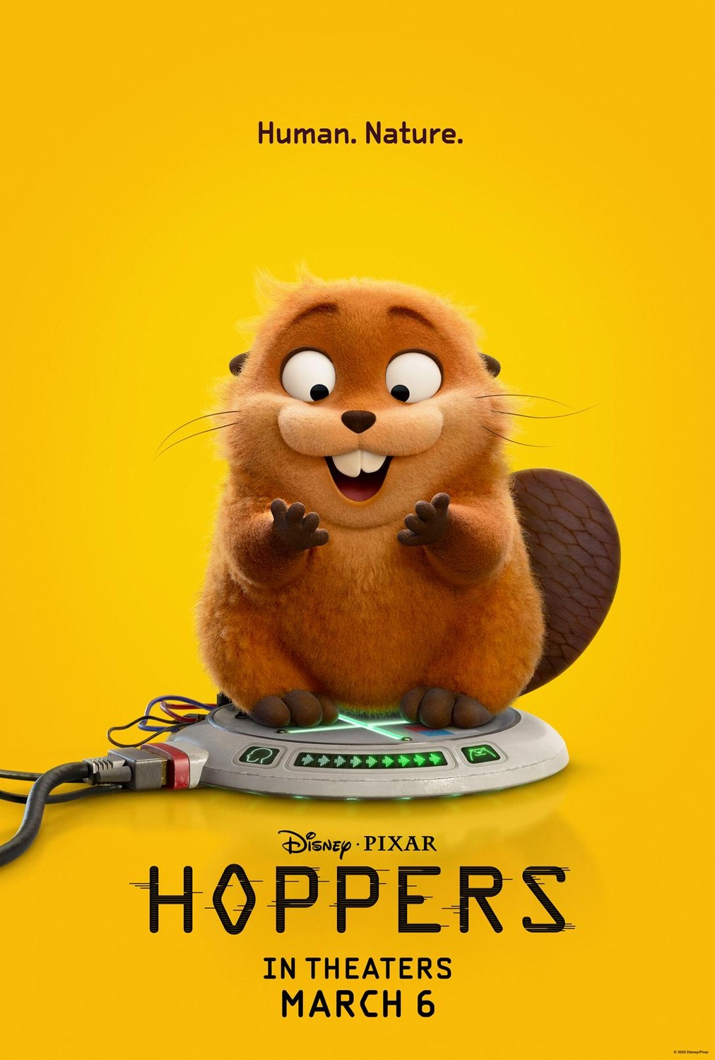 Extra Large Movie Poster Image for Hoppers 