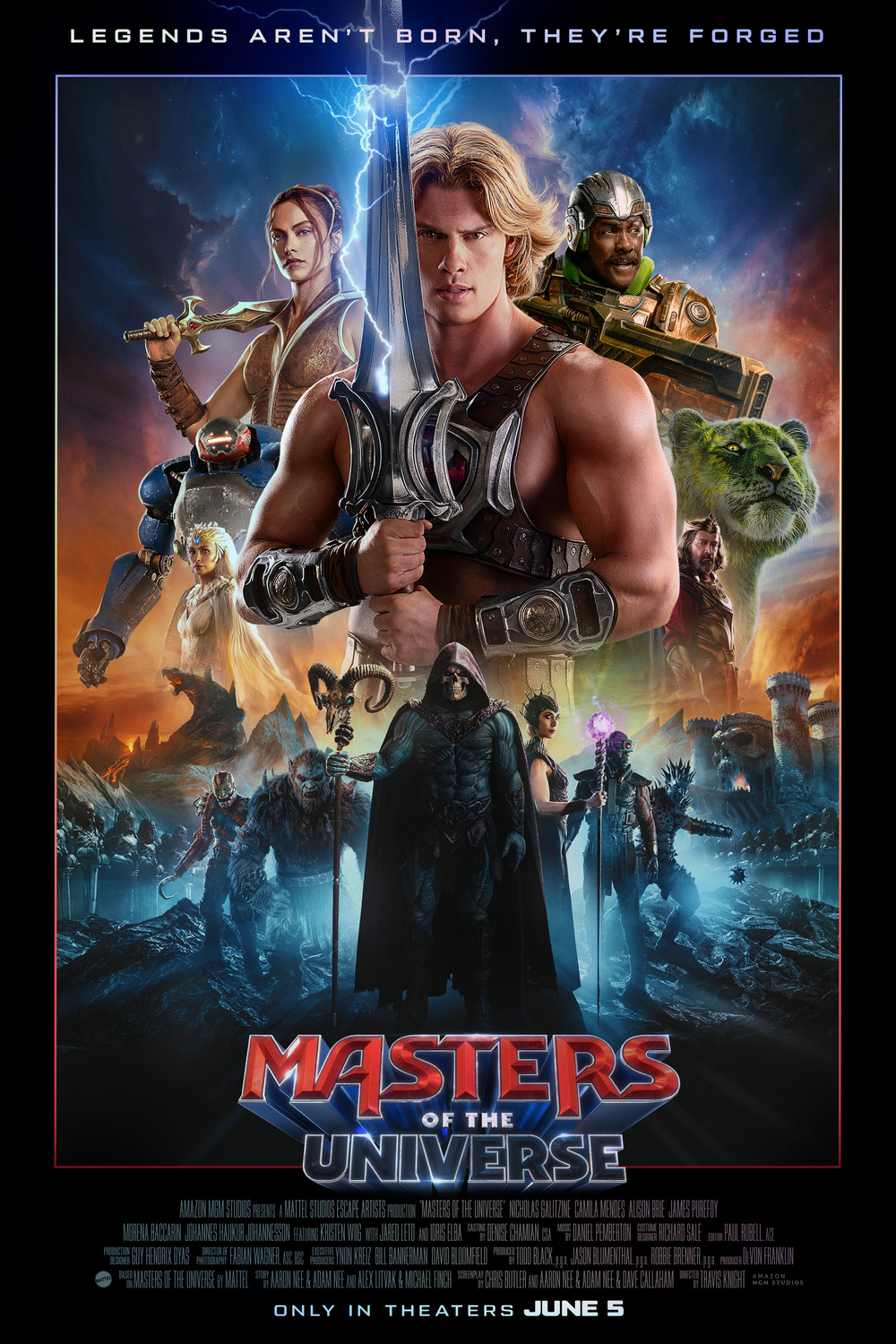 Extra Large Movie Poster Image for Masters of the Universe (#2 of 3)