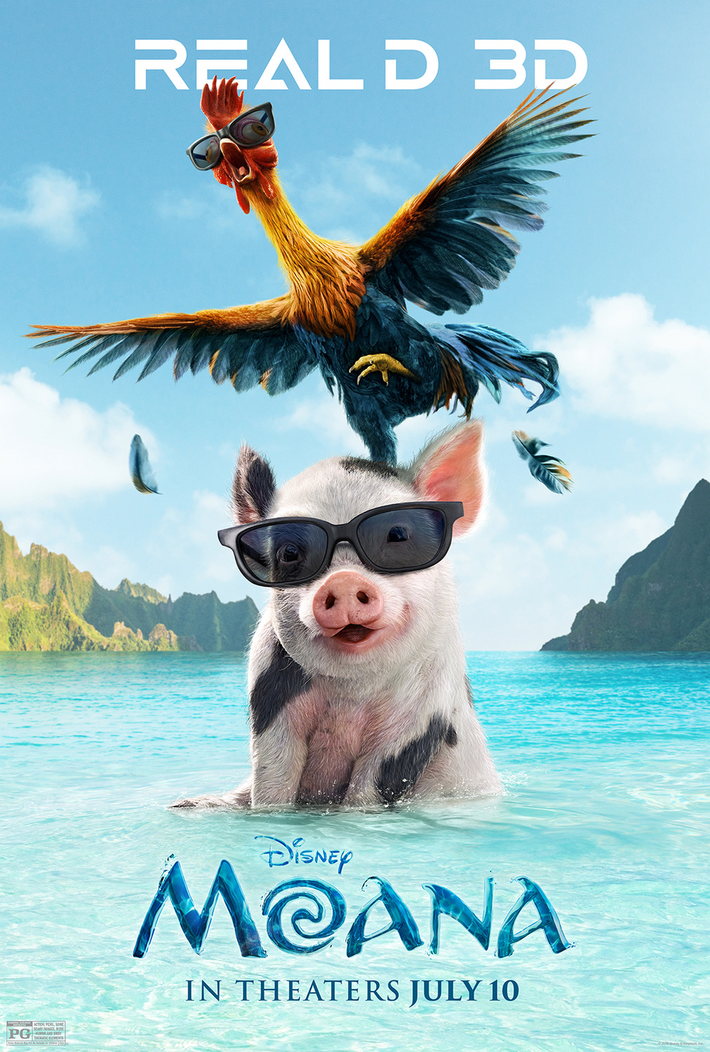 Extra Large Movie Poster Image for Moana (#6 of 14)