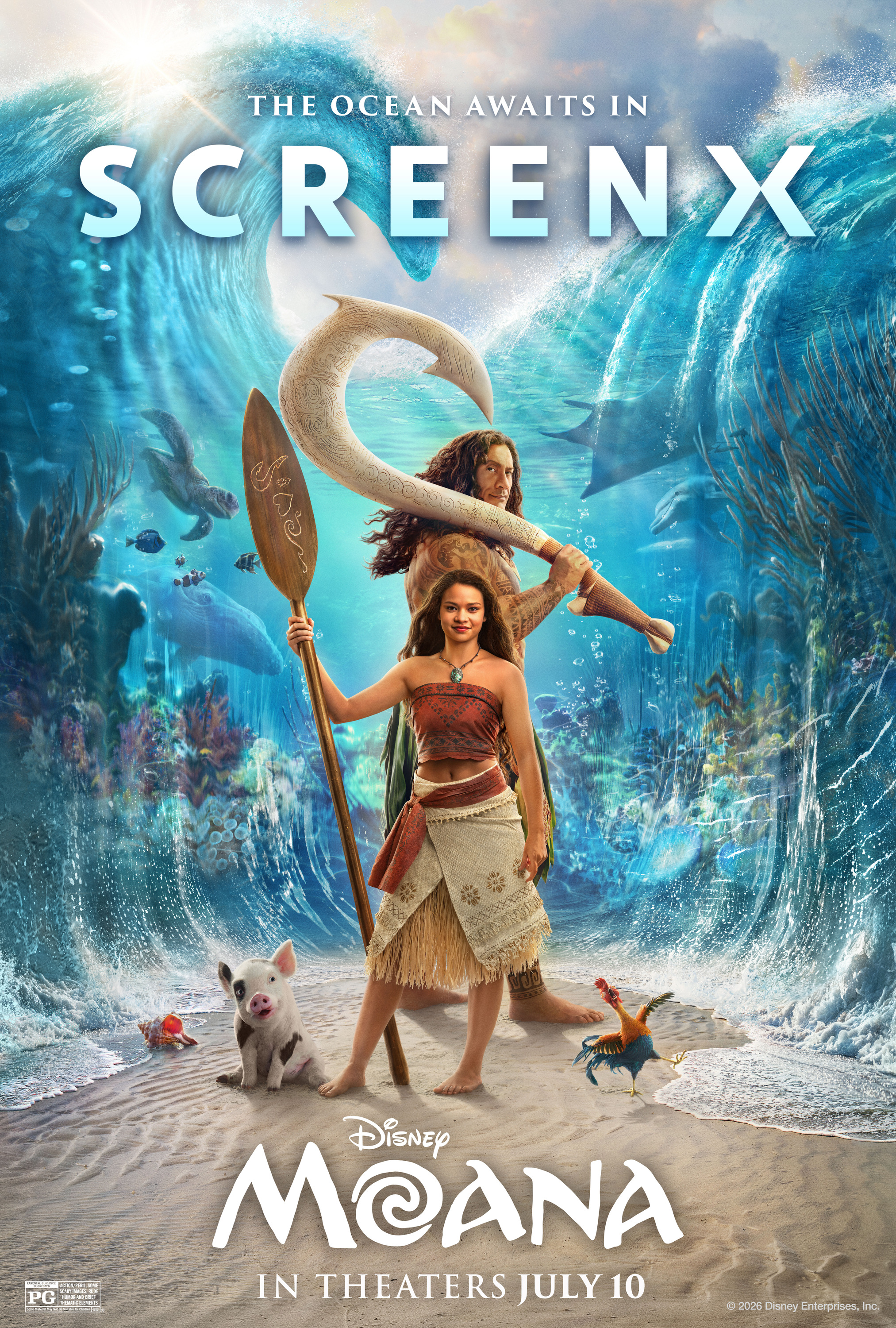 Mega Sized Movie Poster Image for Moana (#9 of 14)