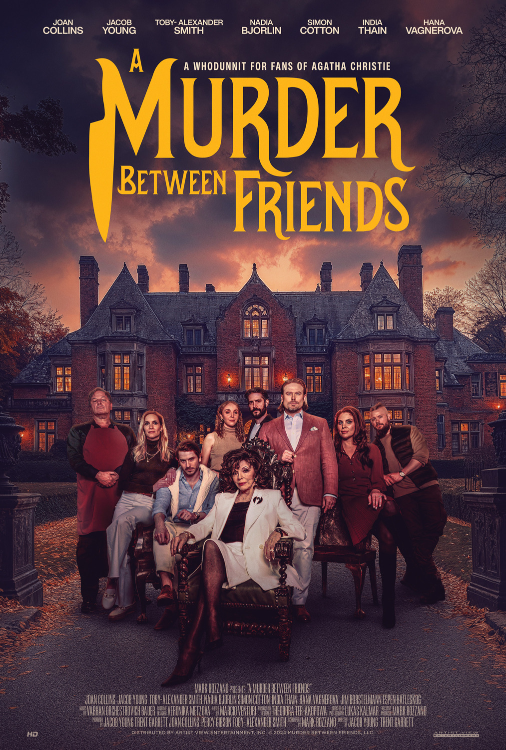 Extra Large Movie Poster Image for A Murder Between Friends 