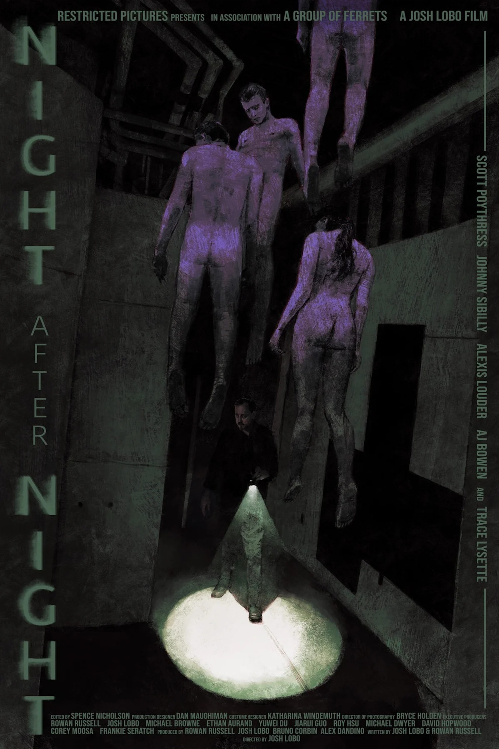 Extra Large Movie Poster Image for Night After Night 