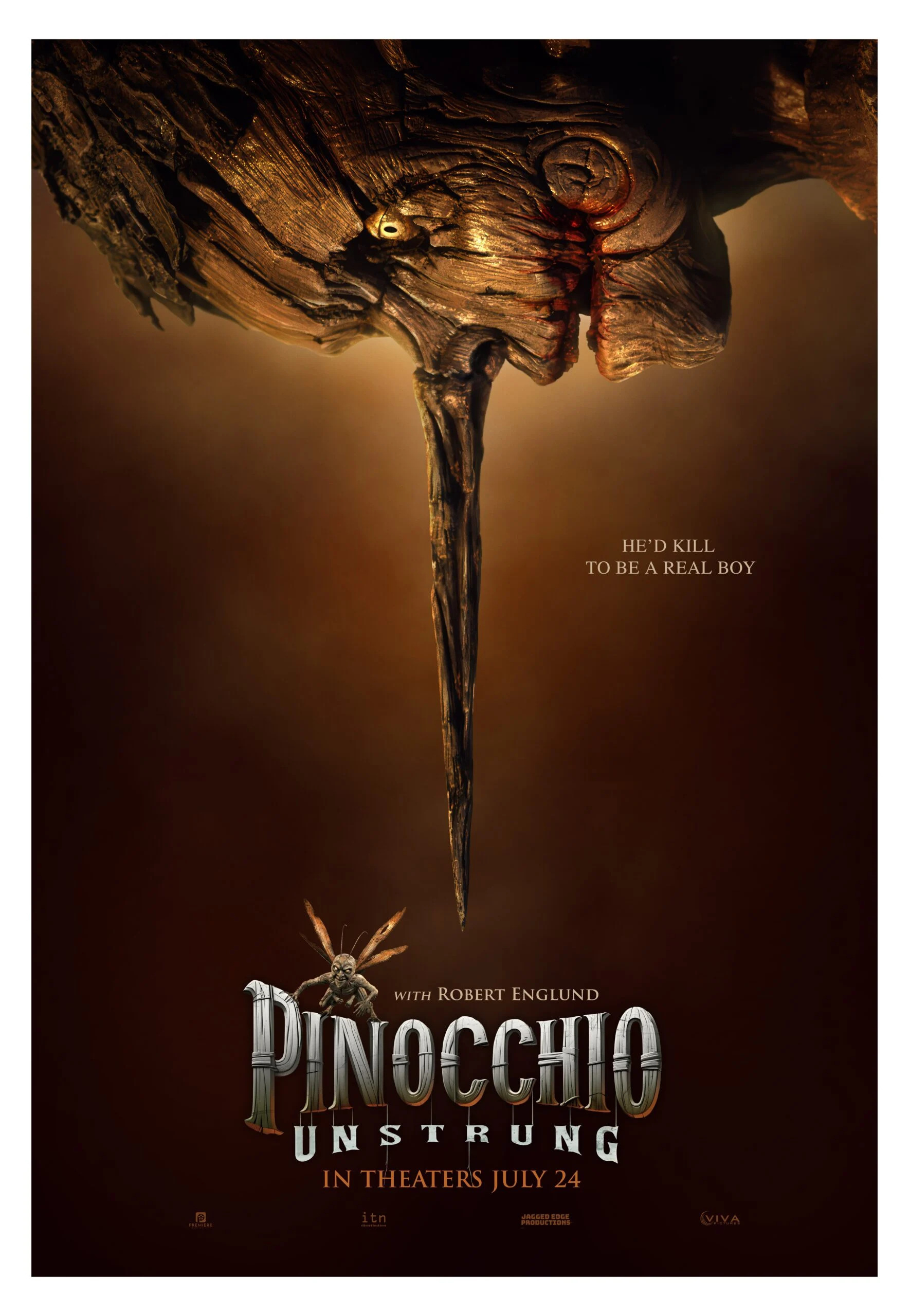 Mega Sized Movie Poster Image for Pinocchio: Unstrung 