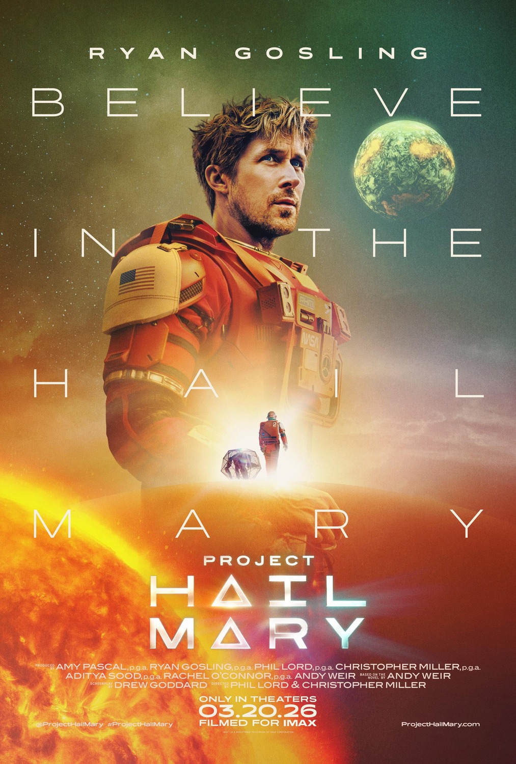 Extra Large Movie Poster Image for Project Hail Mary (#3 of 4)