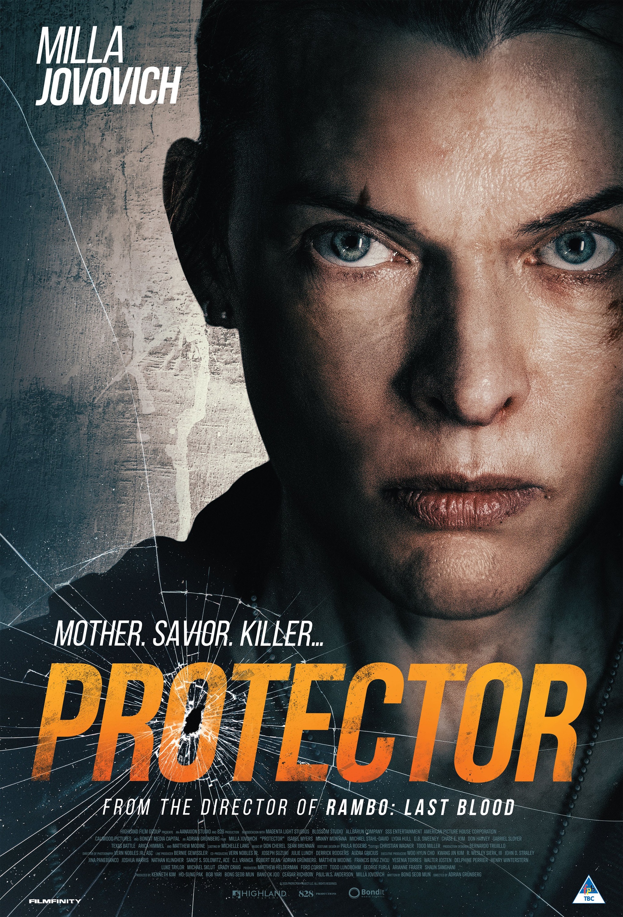 Mega Sized Movie Poster Image for Protector (#2 of 2)