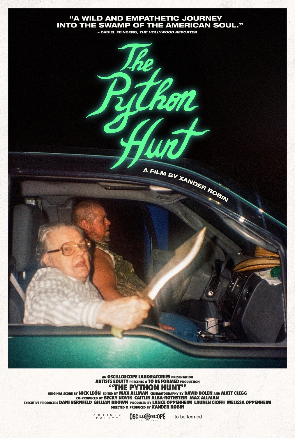 Extra Large Movie Poster Image for The Python Hunt 