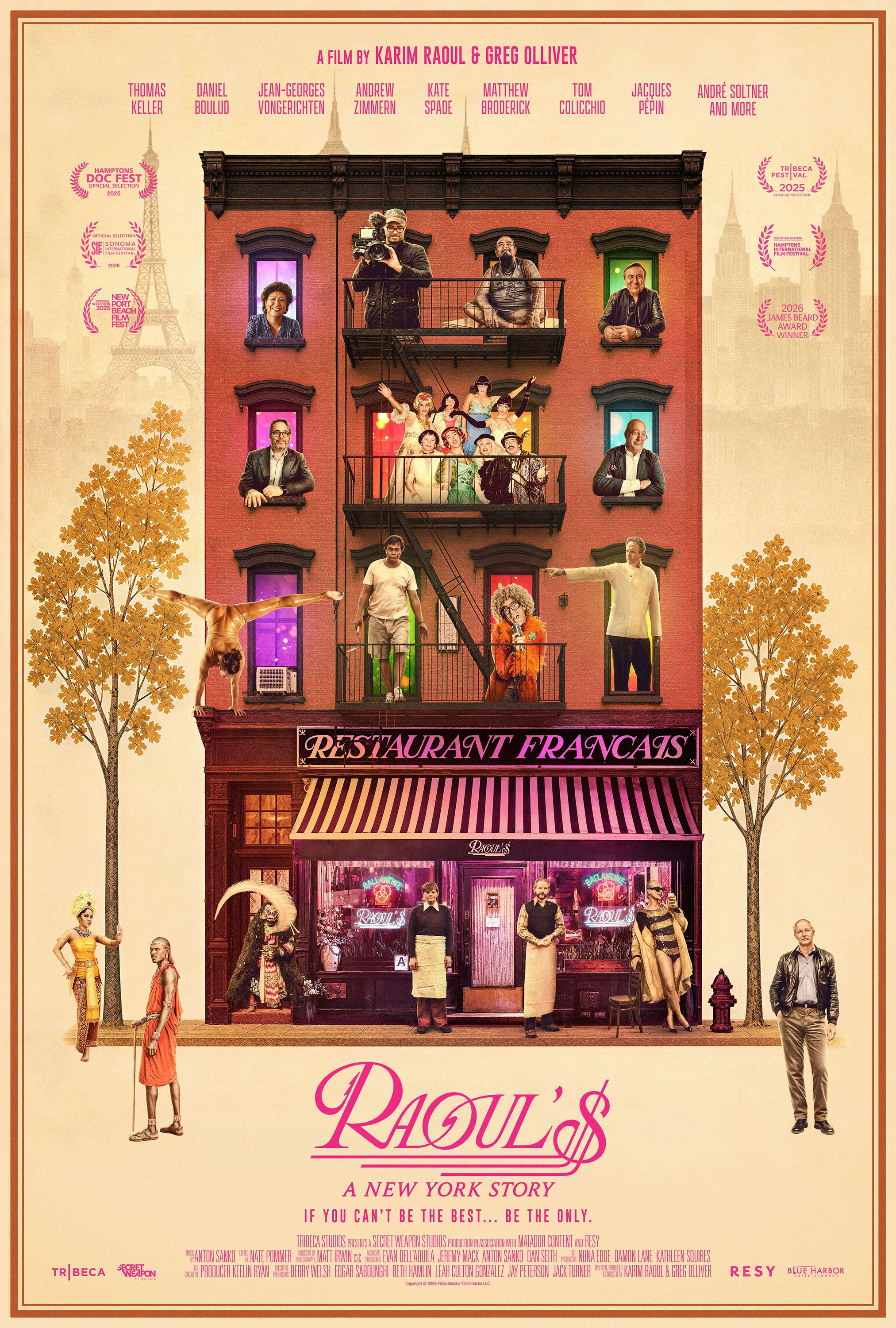 Mega Sized Movie Poster Image for Raoul's, A New York Story 