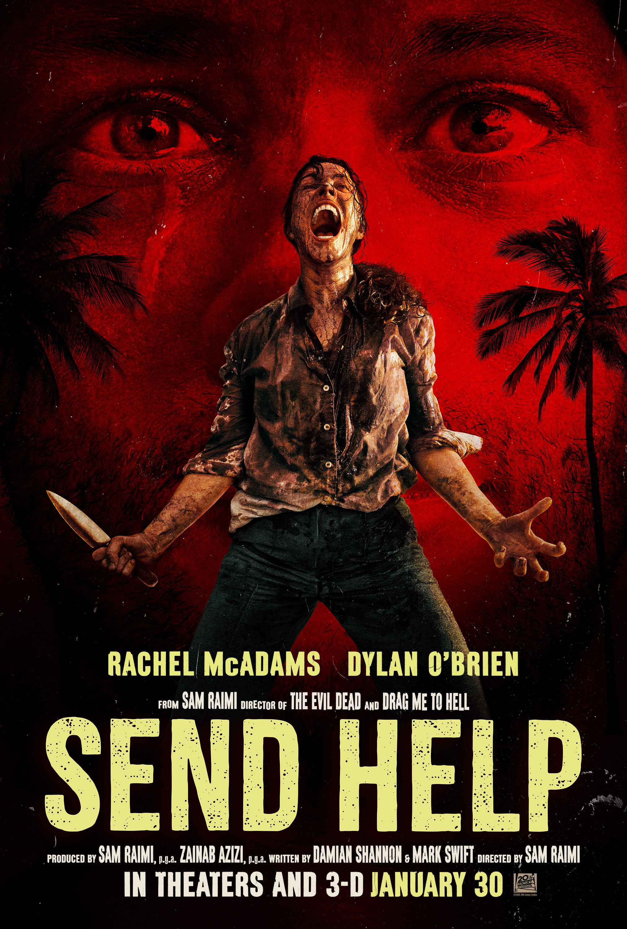 Mega Sized Movie Poster Image for Send Help (#2 of 4)