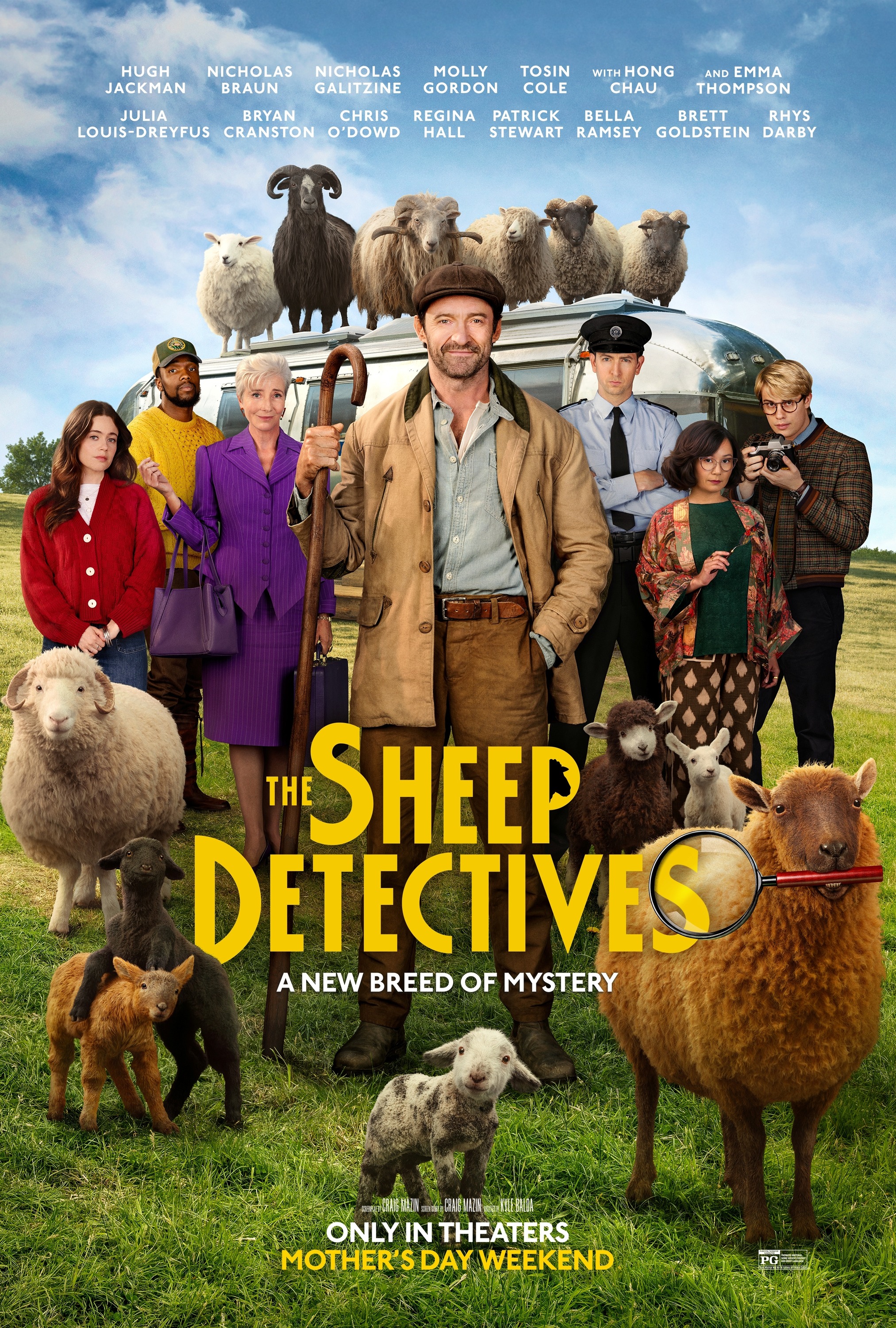 Mega Sized Movie Poster Image for The Sheep Detectives (#2 of 3)