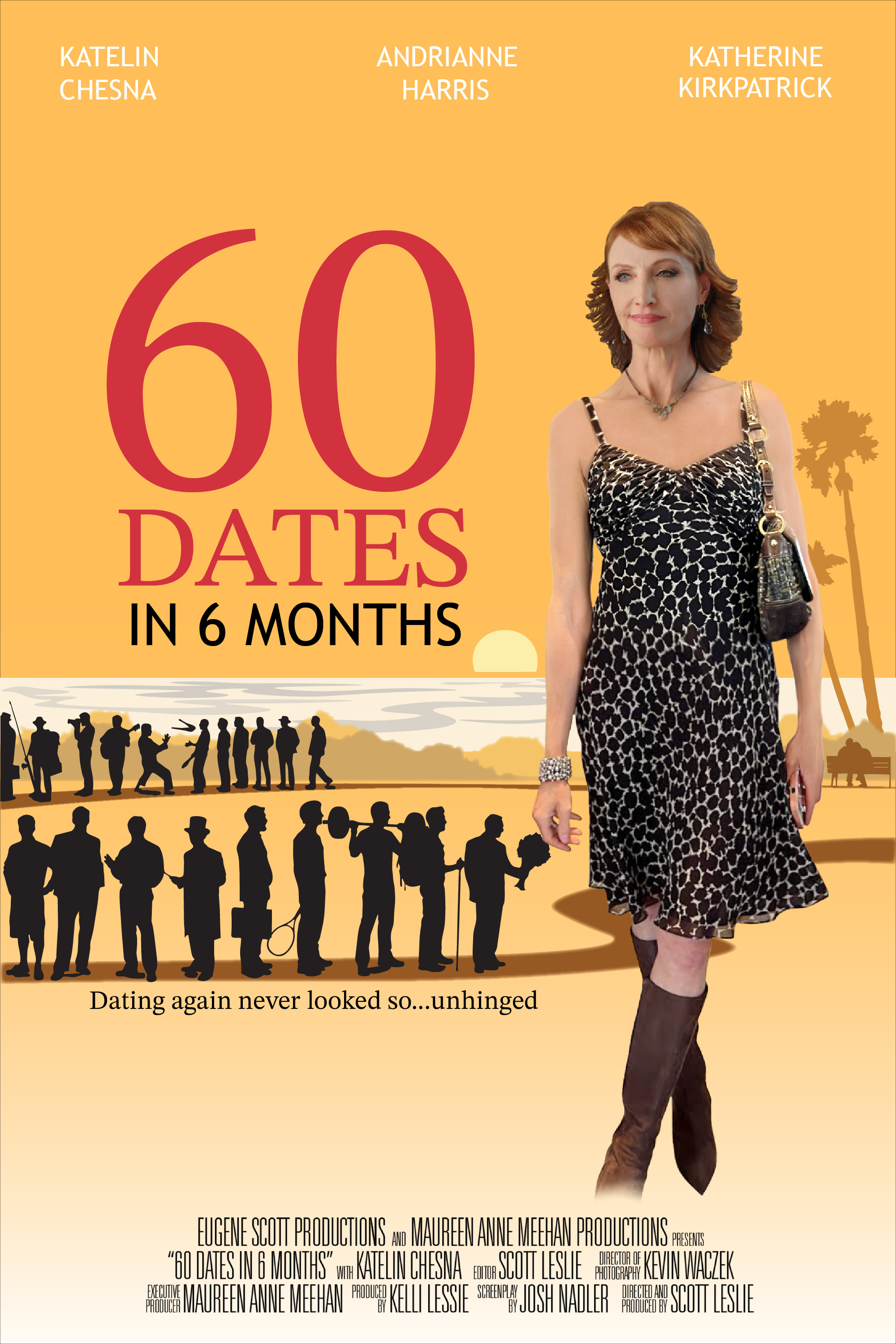 Mega Sized Movie Poster Image for 60 Dates in 6 Months (#1 of 2)