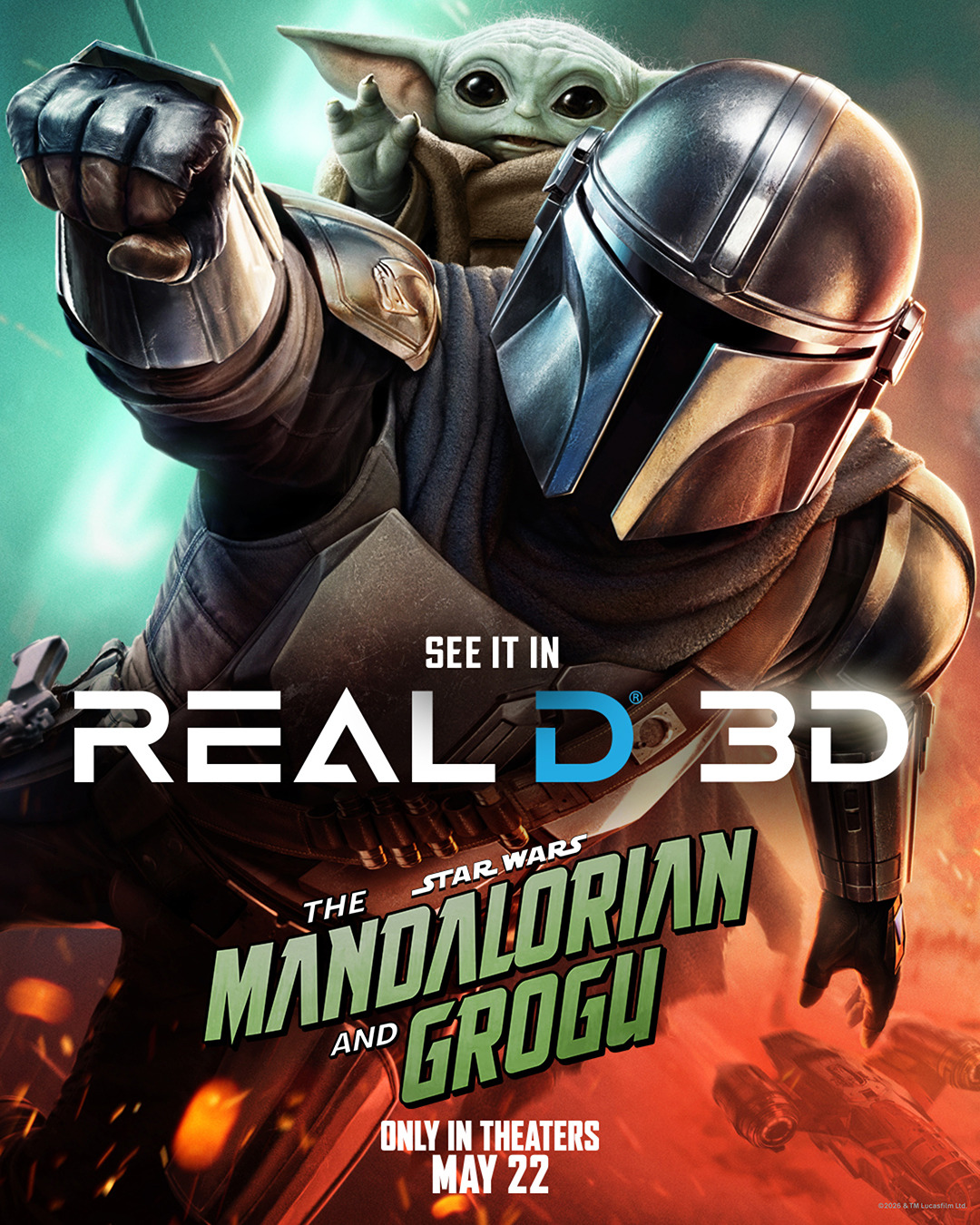 Extra Large Movie Poster Image for Star Wars: The Mandalorian and Grogu (#7 of 11)