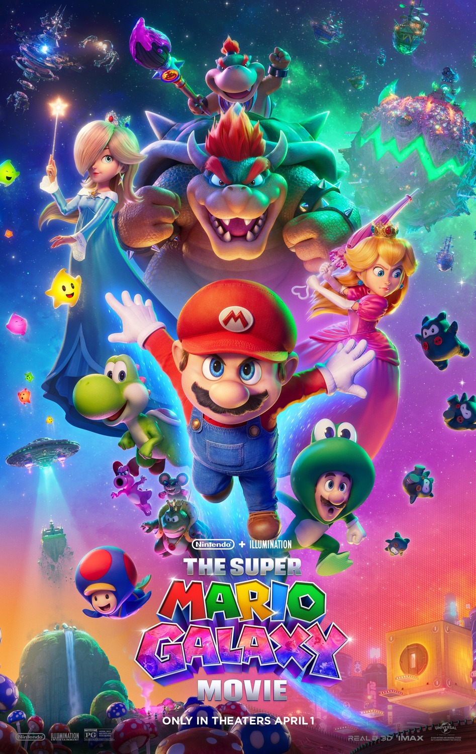 Extra Large Movie Poster Image for The Super Mario Galaxy Movie (#12 of 13)