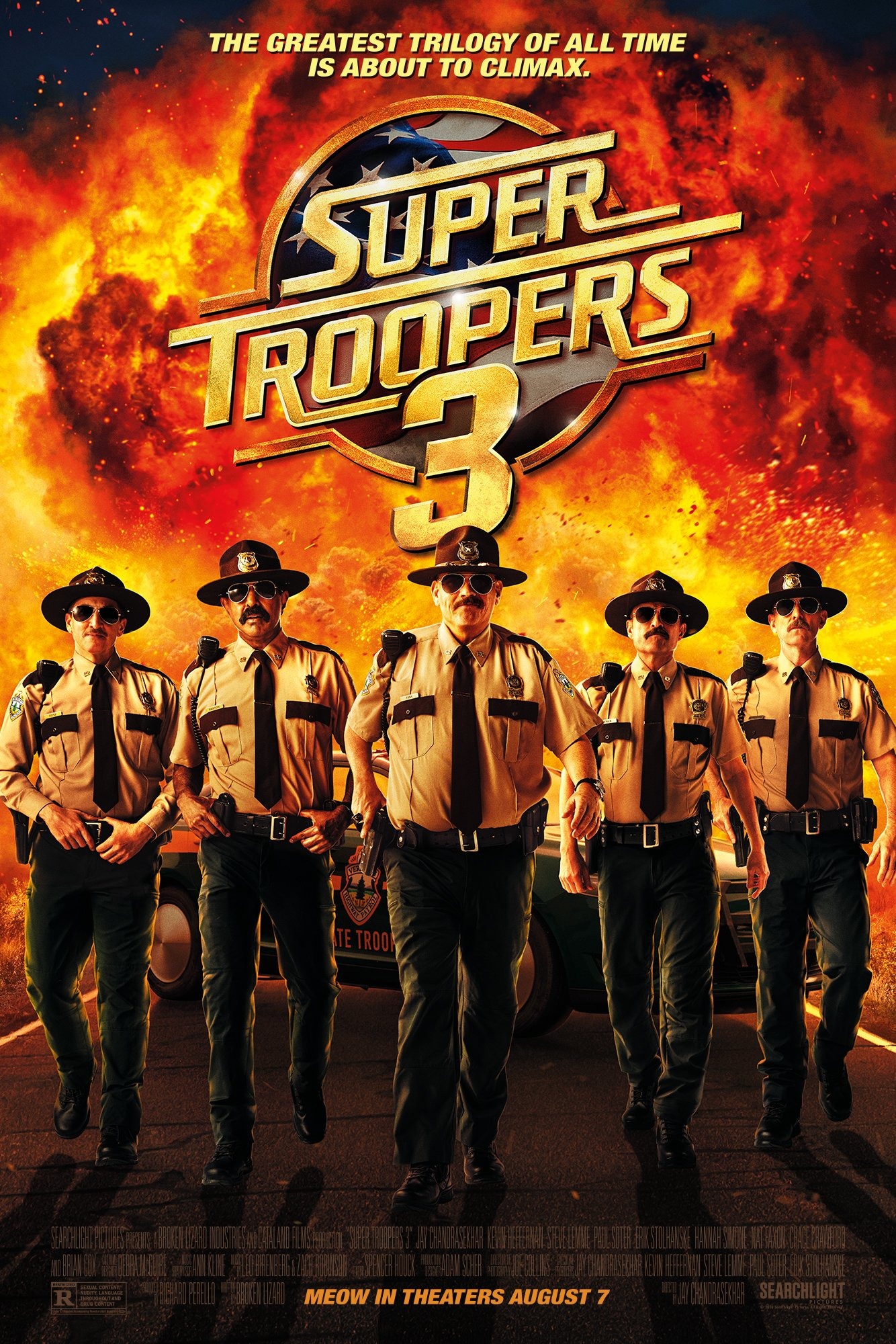 Mega Sized Movie Poster Image for Super Troopers 3 (#10 of 10)