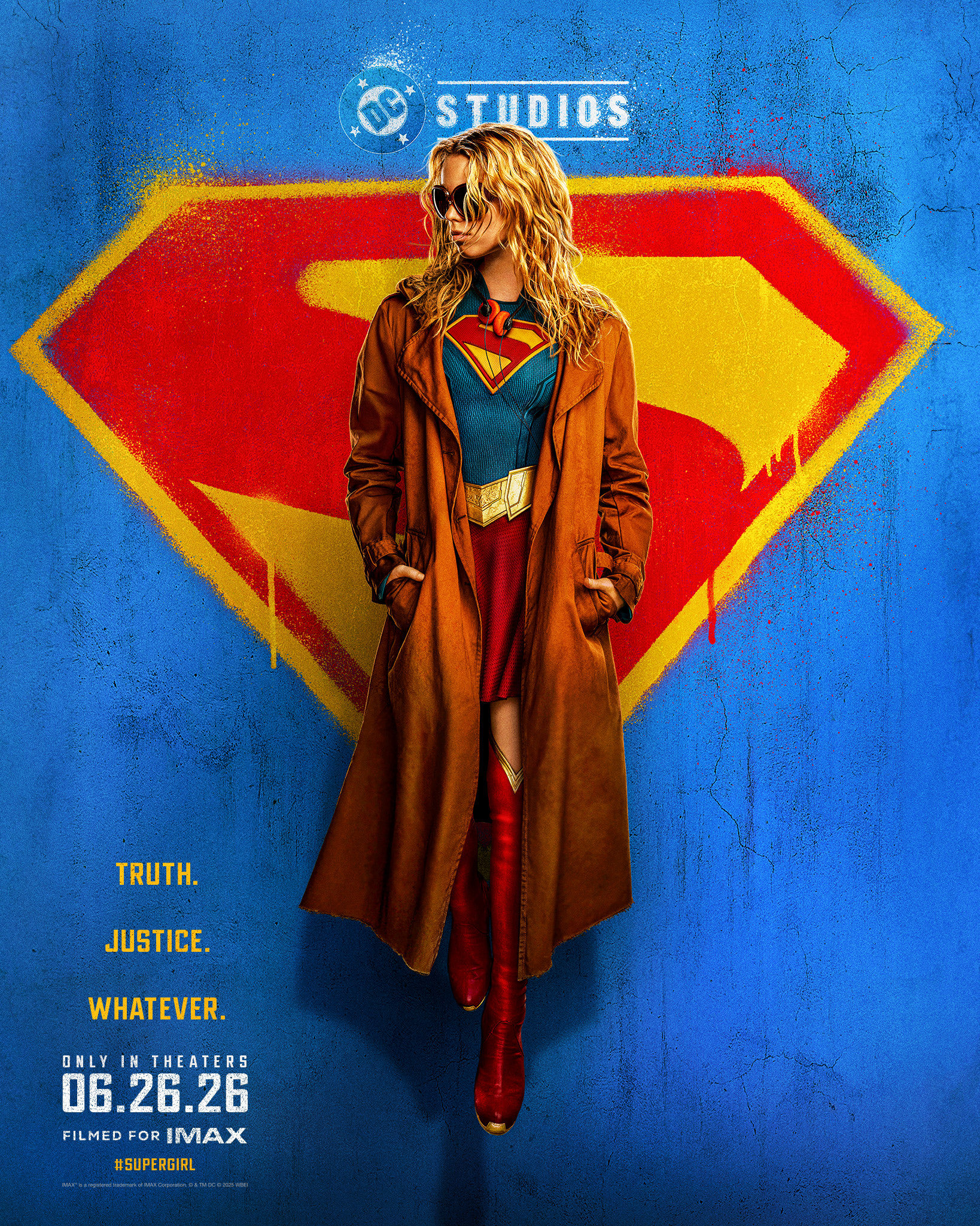 Mega Sized Movie Poster Image for Supergirl (#2 of 2)