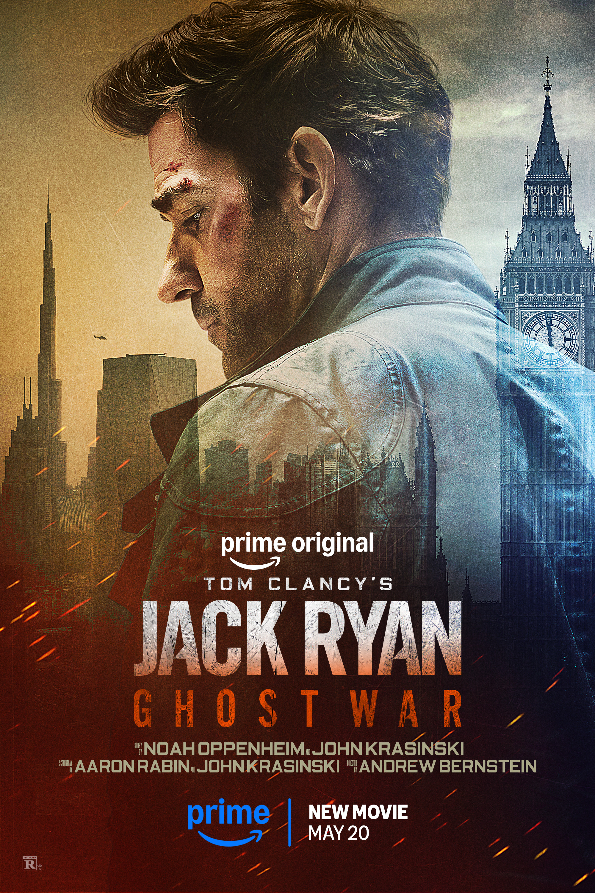 Mega Sized Movie Poster Image for Tom Clancy's Jack Ryan: Ghost War 
