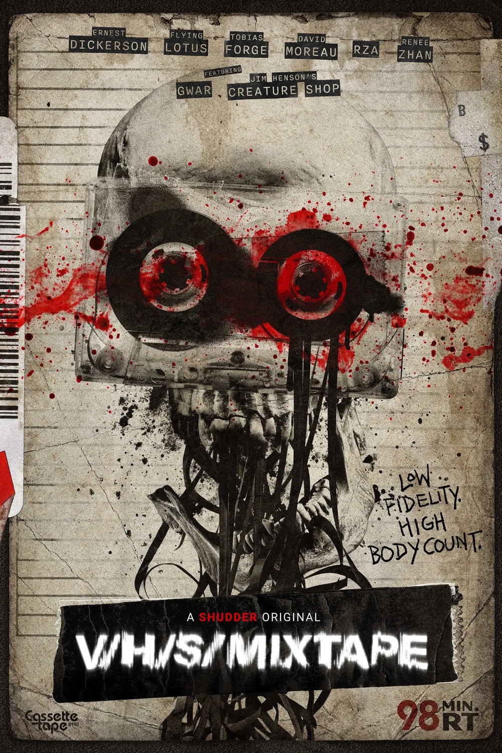 Extra Large Movie Poster Image for VHS Mixtape 