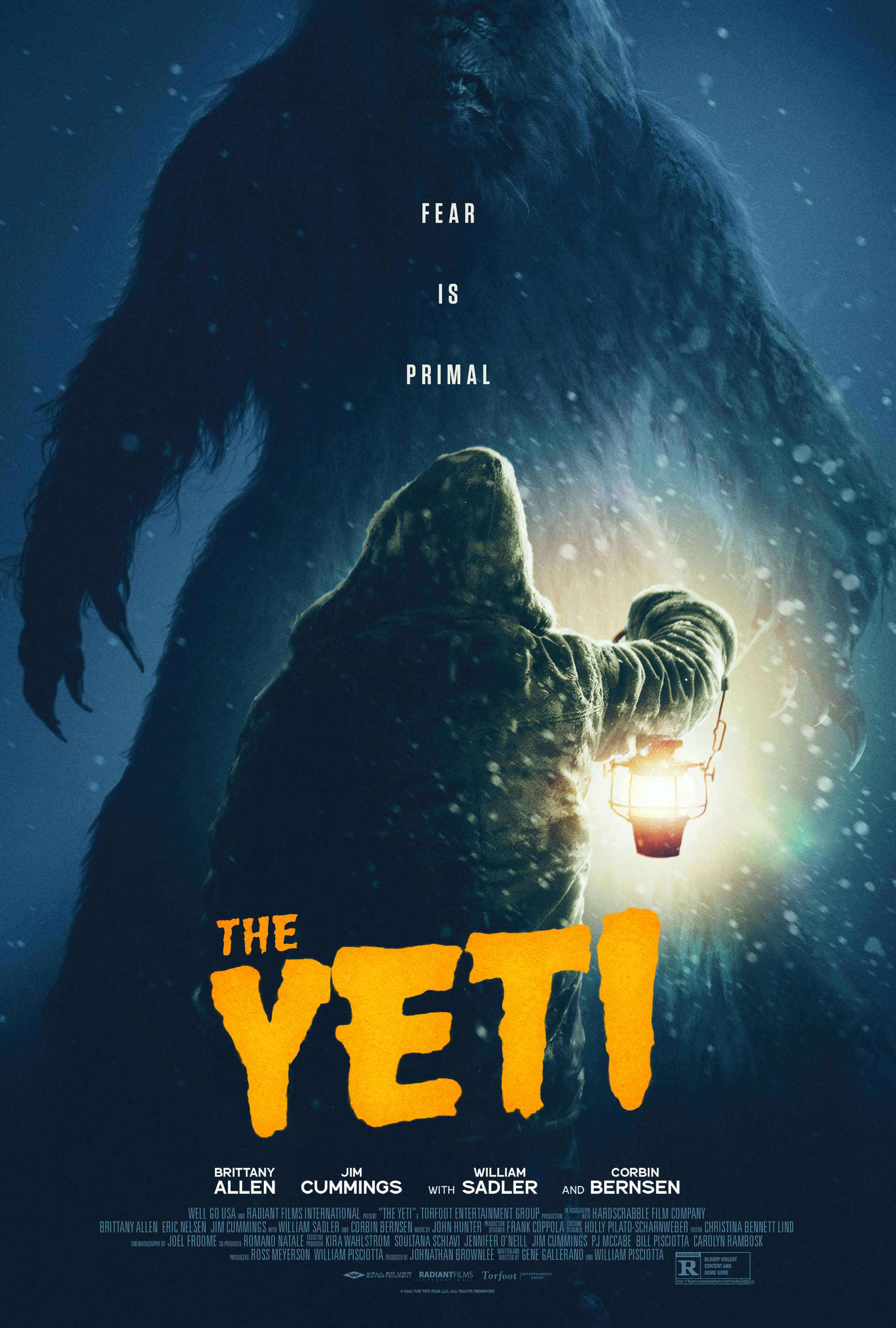 Mega Sized Movie Poster Image for The Yeti 