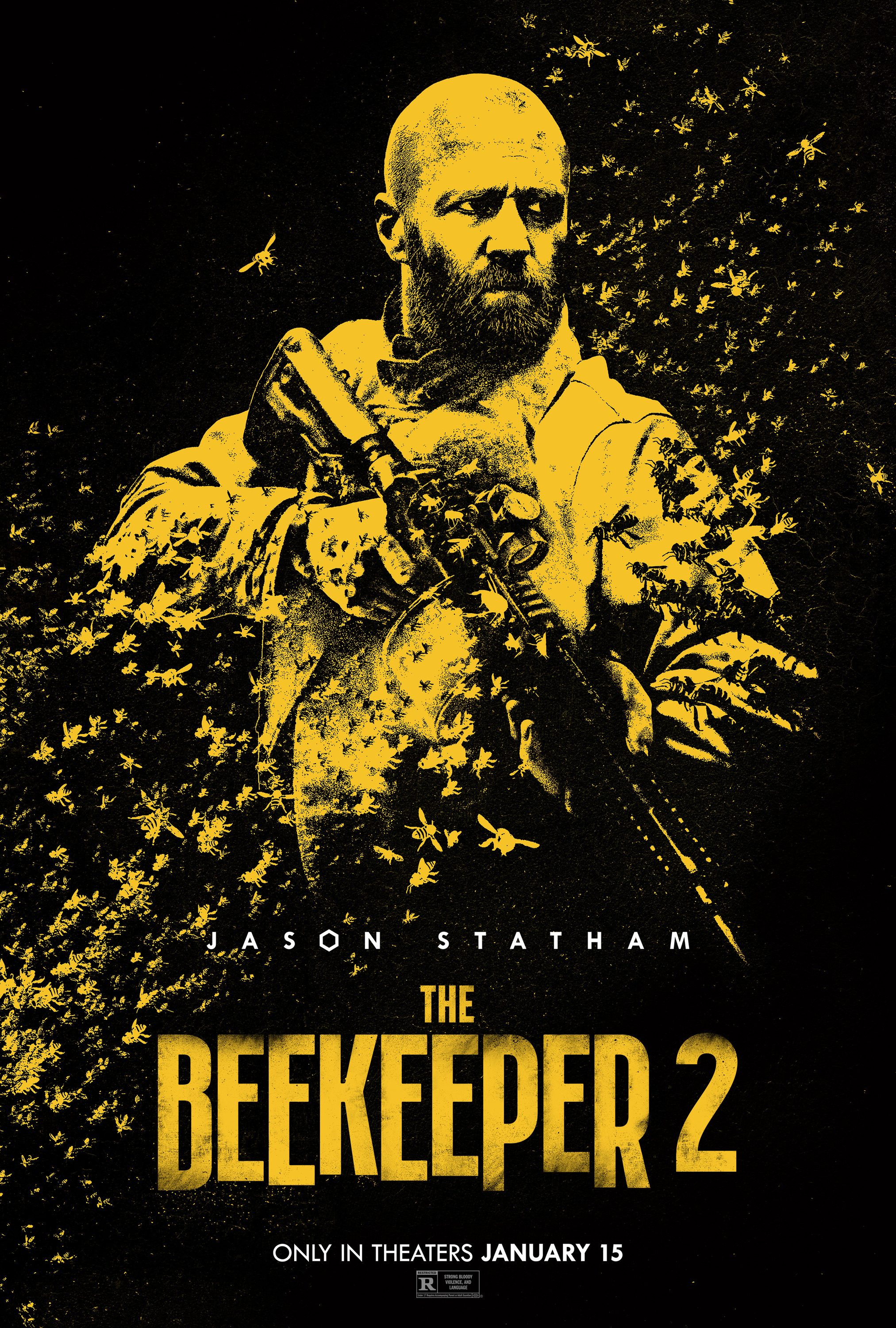 Mega Sized Movie Poster Image for The Beekeeper 2 