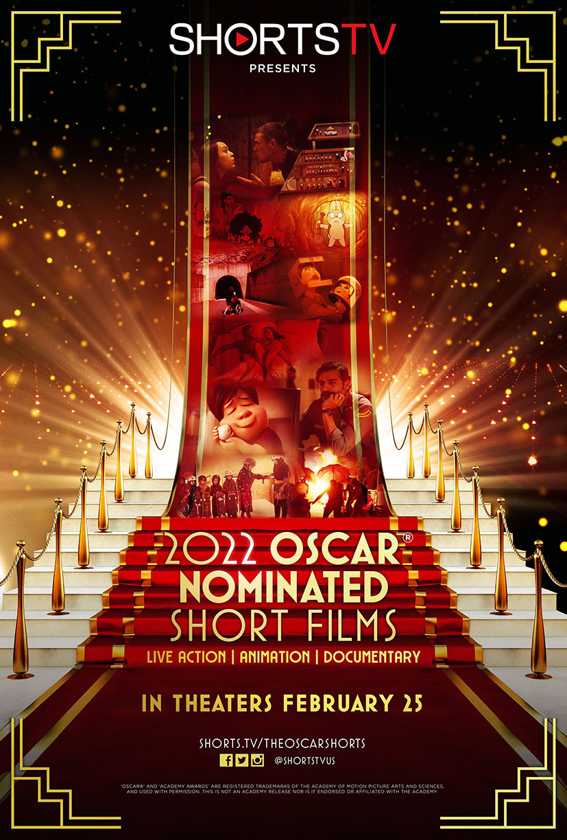 Extra Large TV Poster Image for 2022 Oscar Nominated Short Films 